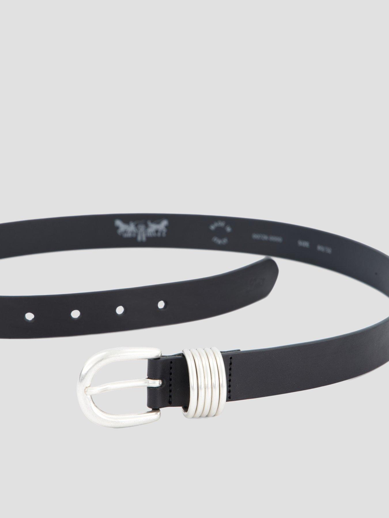 Image 3 of 4 of Levi's Lyla Ring Belt - Black