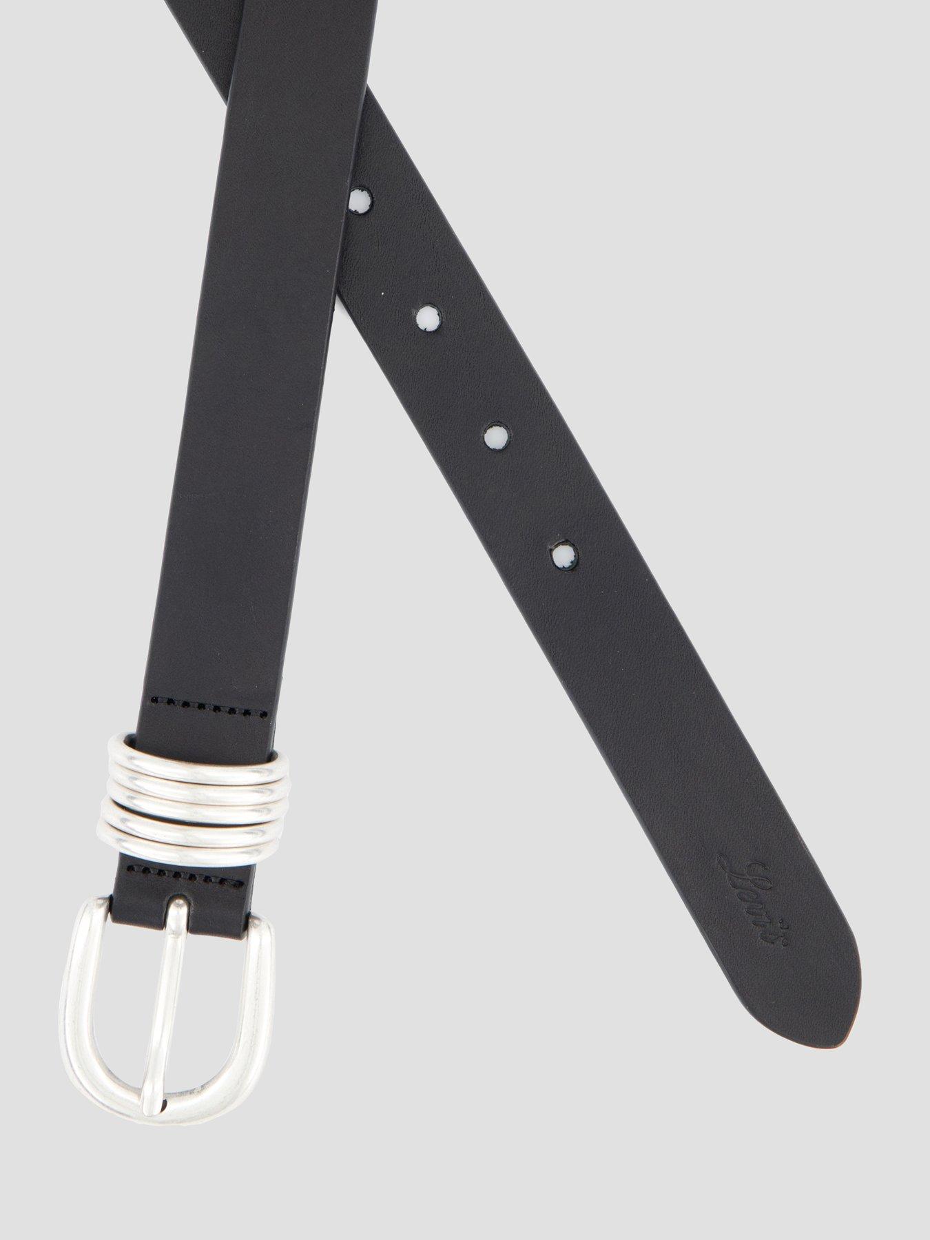 Image 4 of 4 of Levi's Lyla Ring Belt - Black