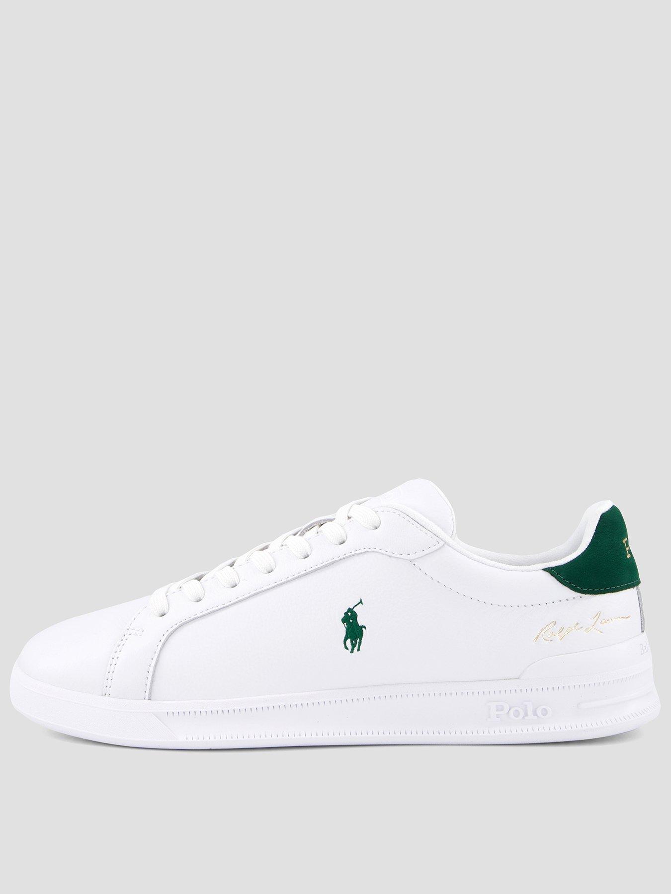 Polo Ralph Lauren Polo Ralph Lauren Heritage Court Signature Leather Trainers