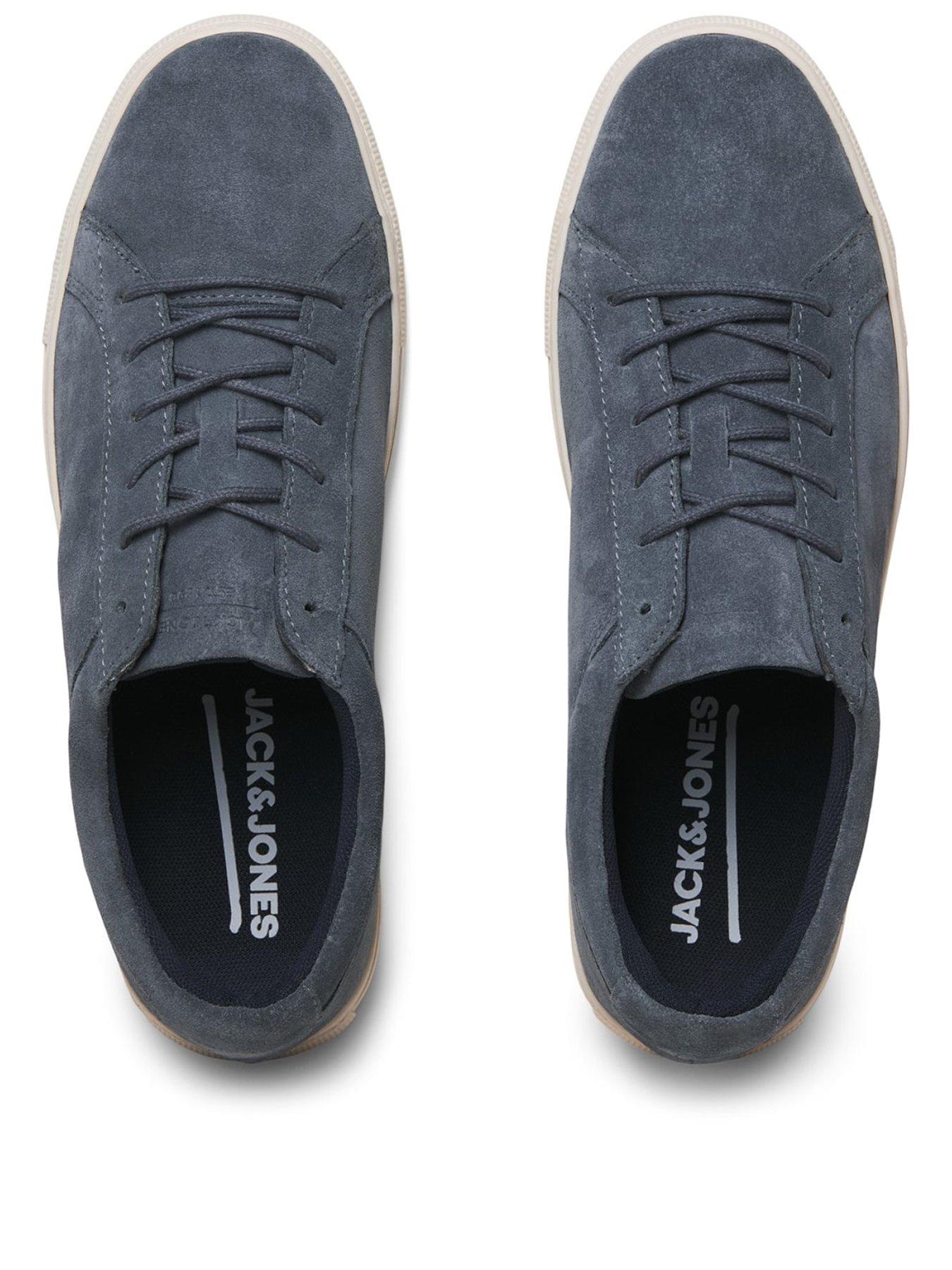Image 3 of 4 of Jack & Jones Jack &amp; Jones Galaxy Suede Trainers - Dark Blue