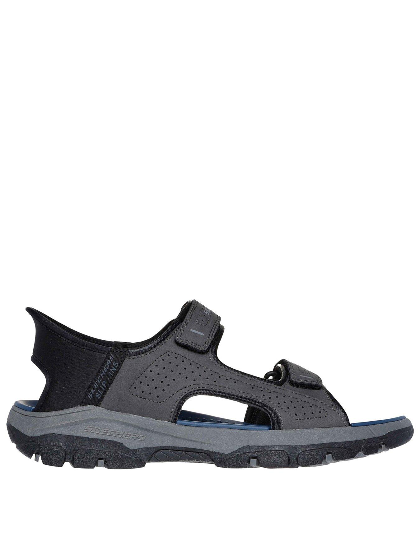 Skechers Tresmen Reece Sandals – Dark Grey