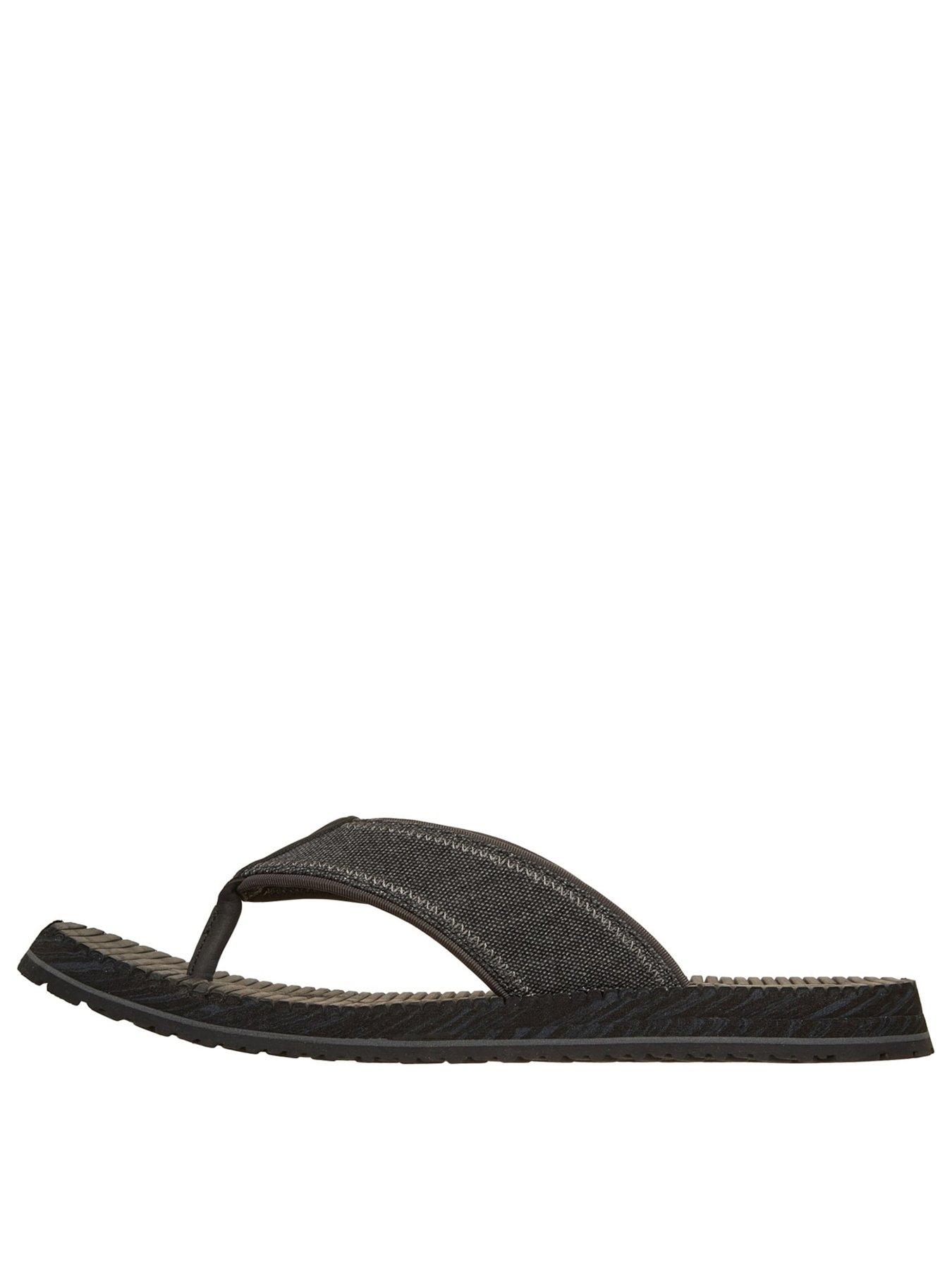  image of skechers-quill-flip-flop-black