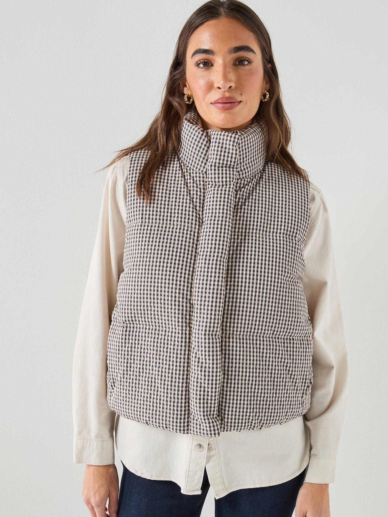 Levi's Tate Bubble Puffer Vest Gilet - Grey