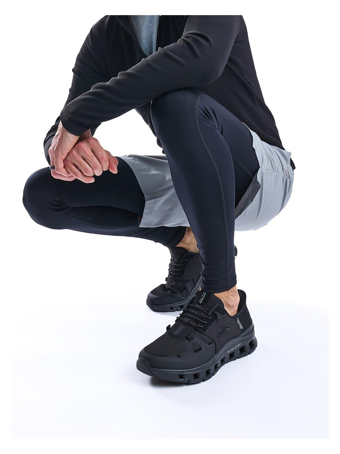  image of skechers-glide-step-pro-slip-in-trainers-black