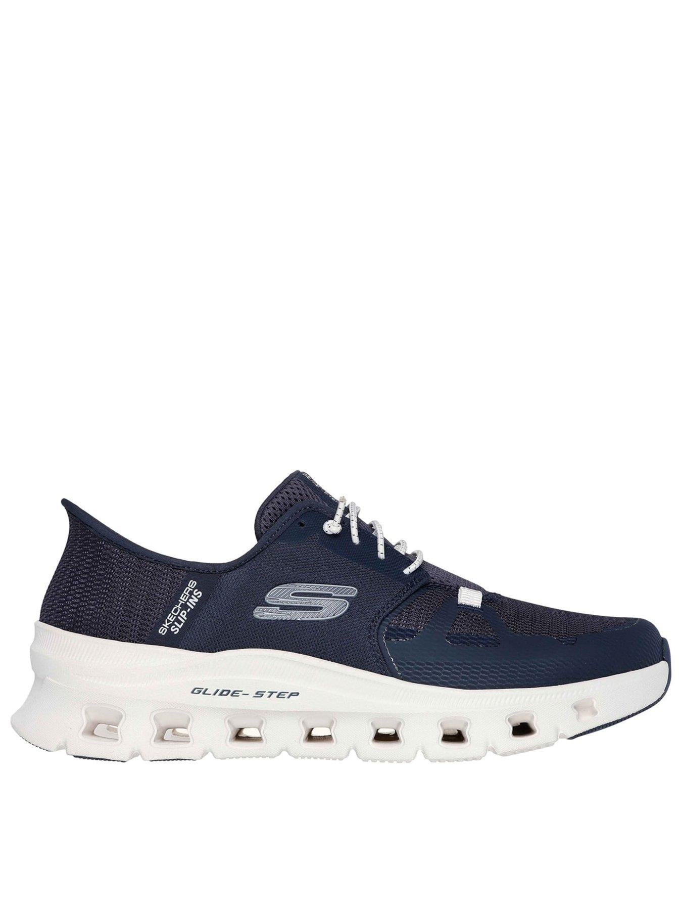 Skechers Skechers Glide-step Pro Slip In Trainers - Navy