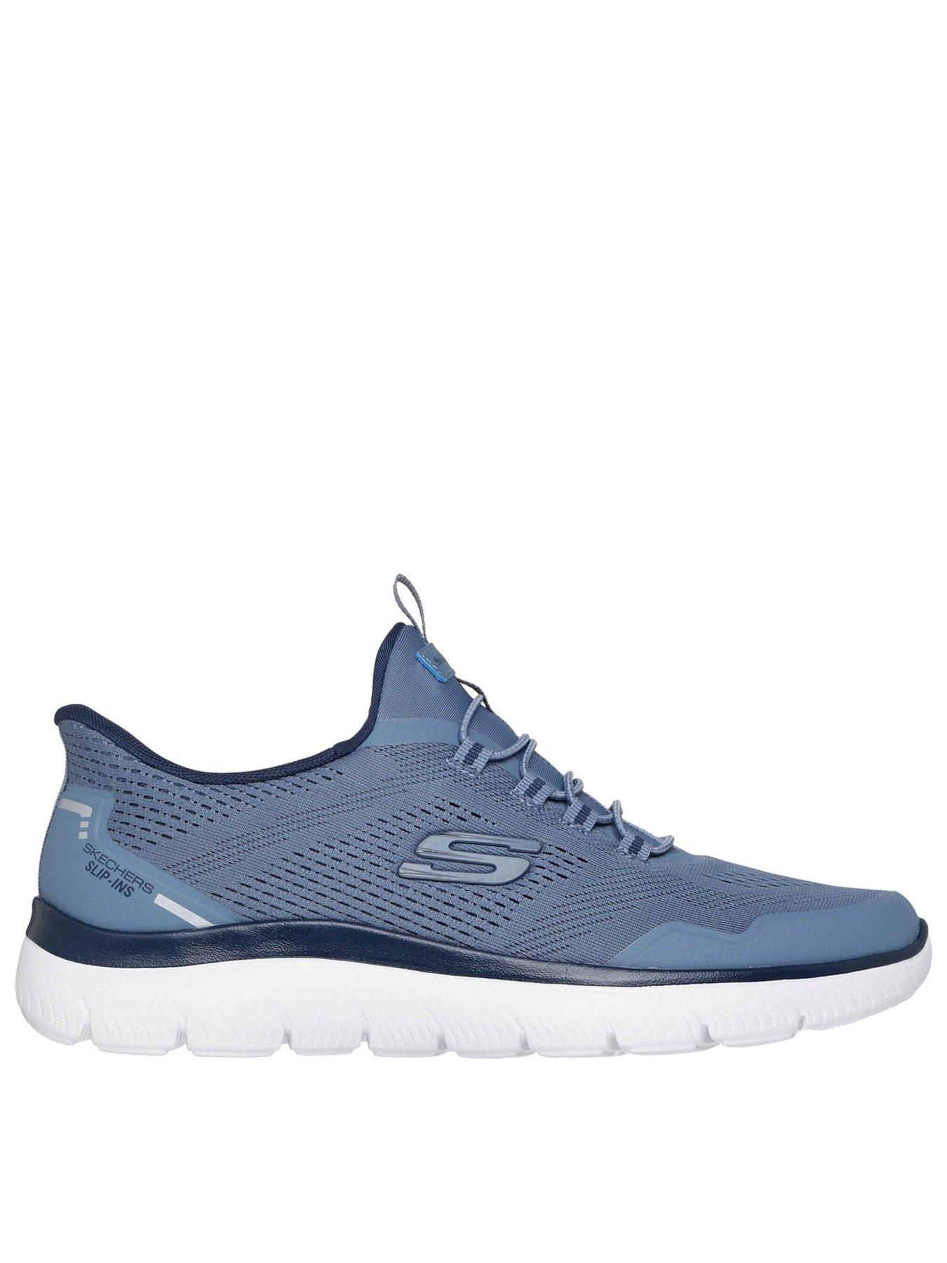 Skechers Summits Top Rate Slip-In Trainers – Blue