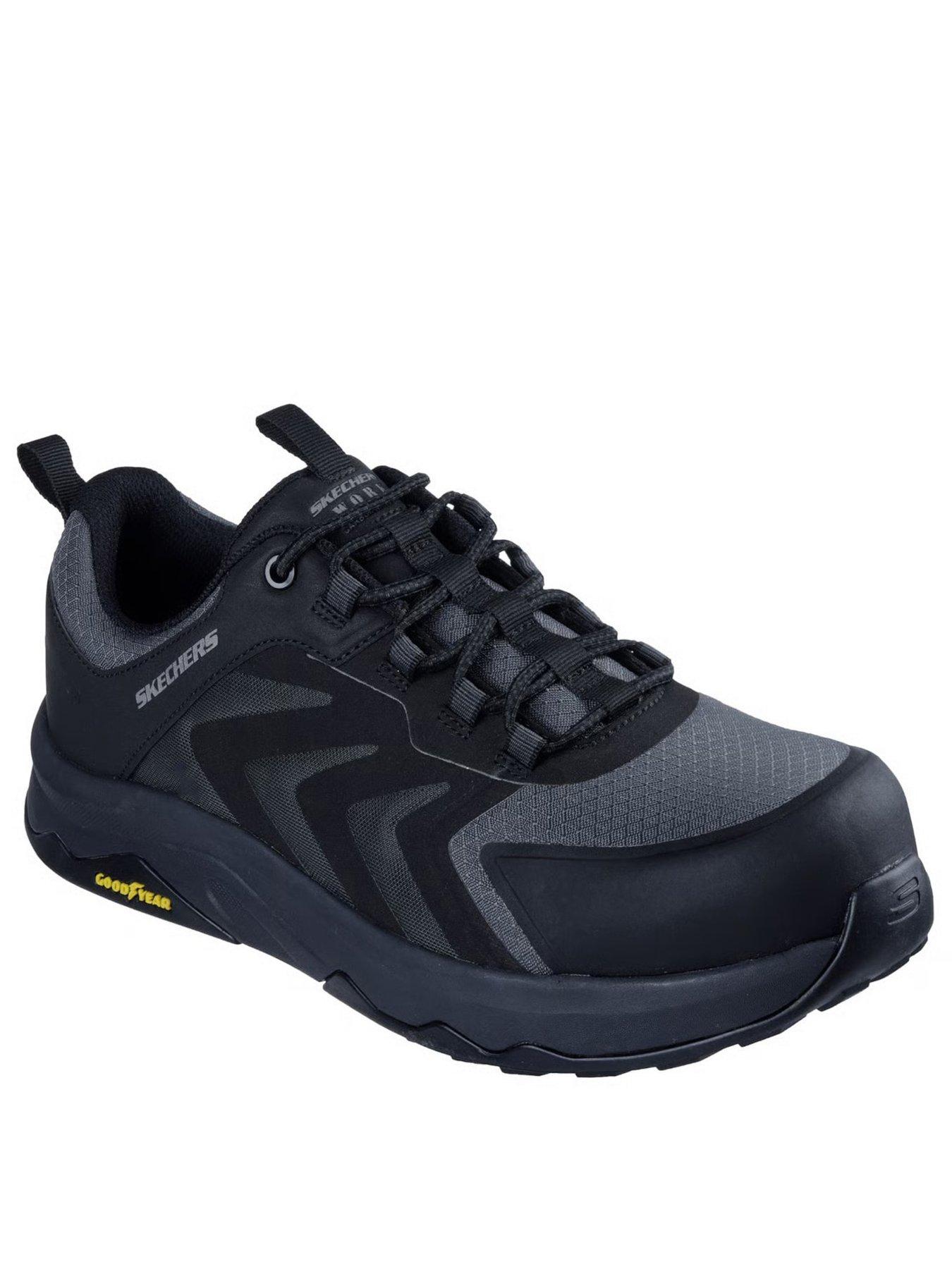  image of skechers-speed-flex-trekker-trainer-black