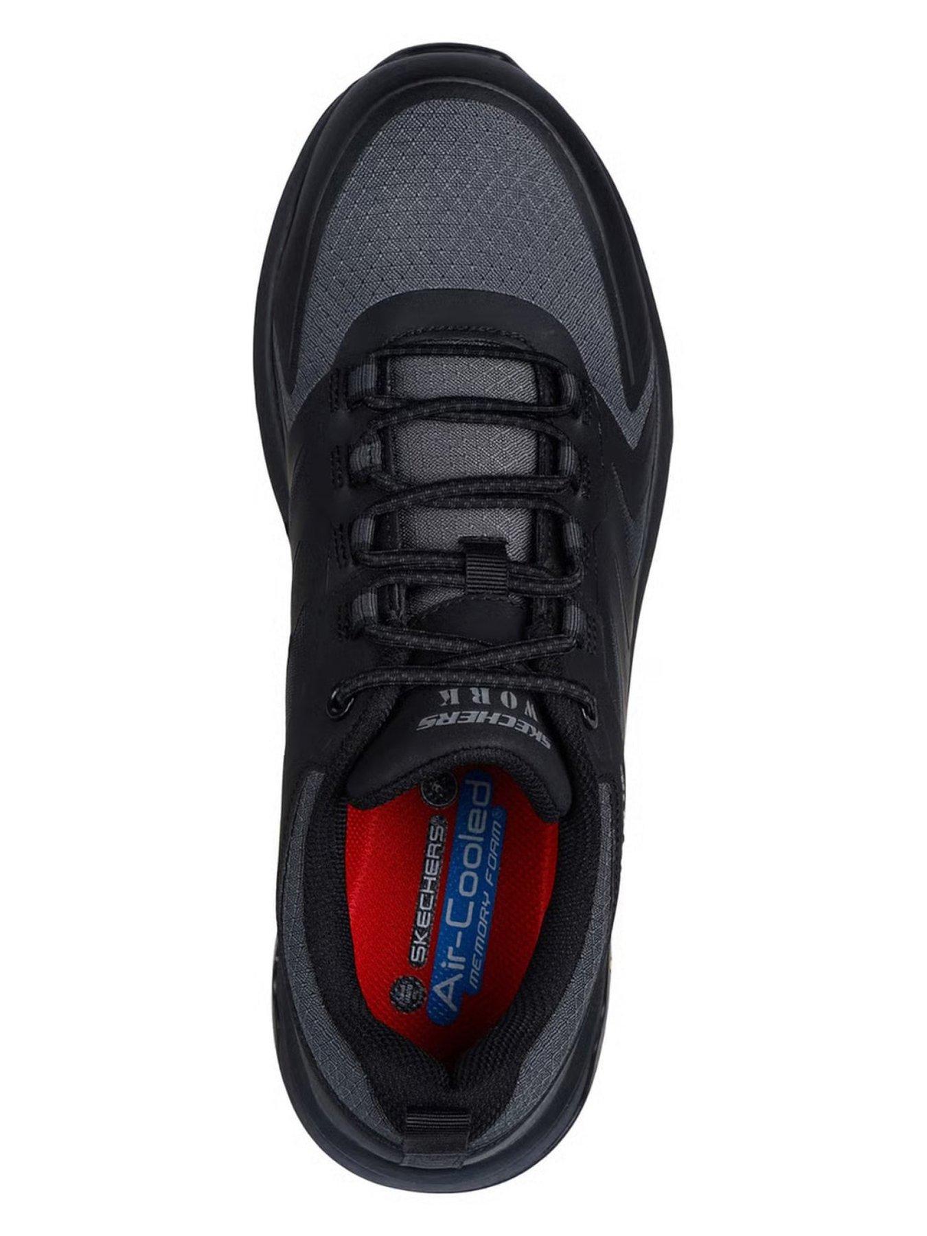 image of skechers-speed-flex-trekker-trainer-black