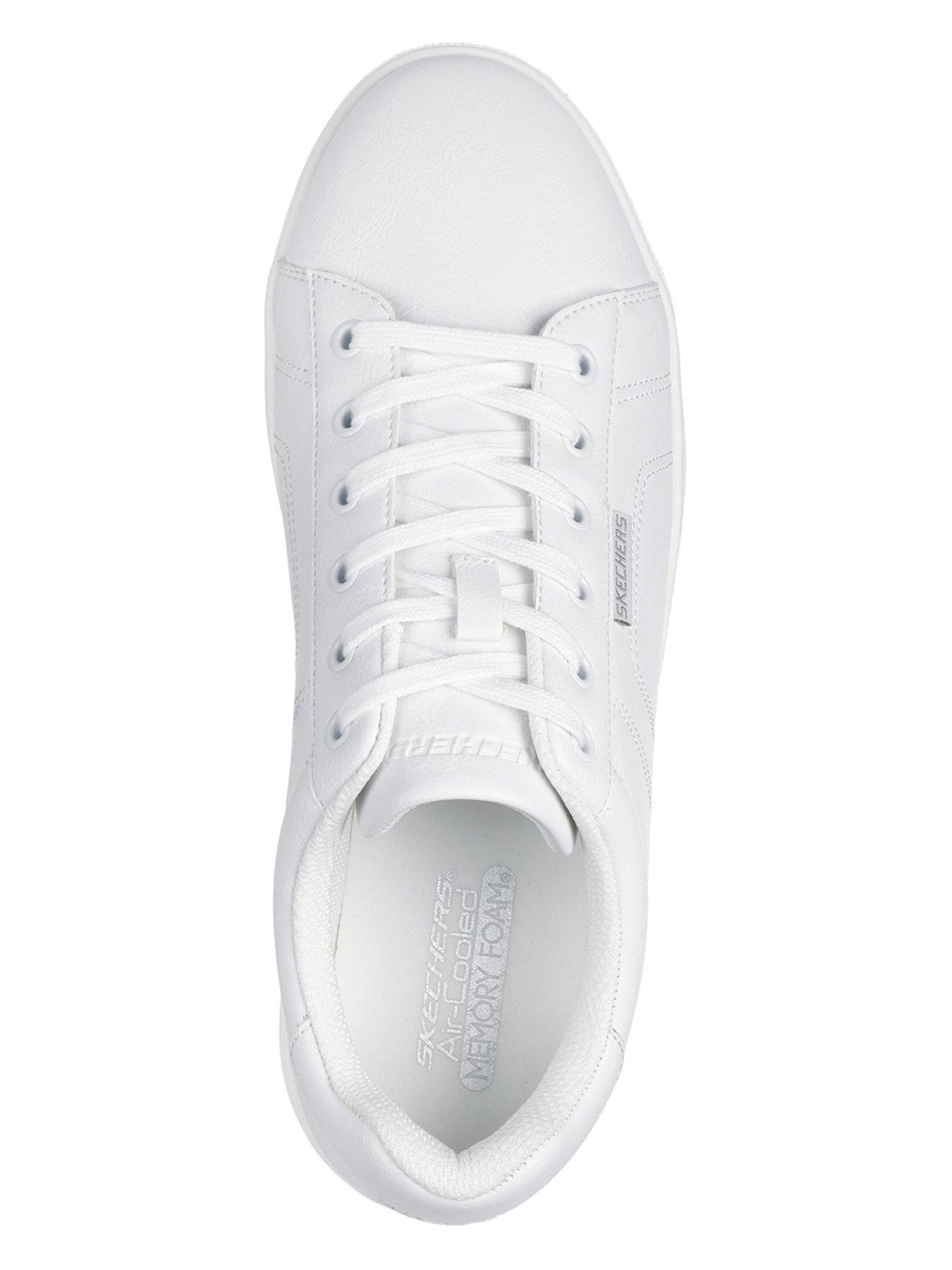  image of skechers-cavell-hensley-trainer-white