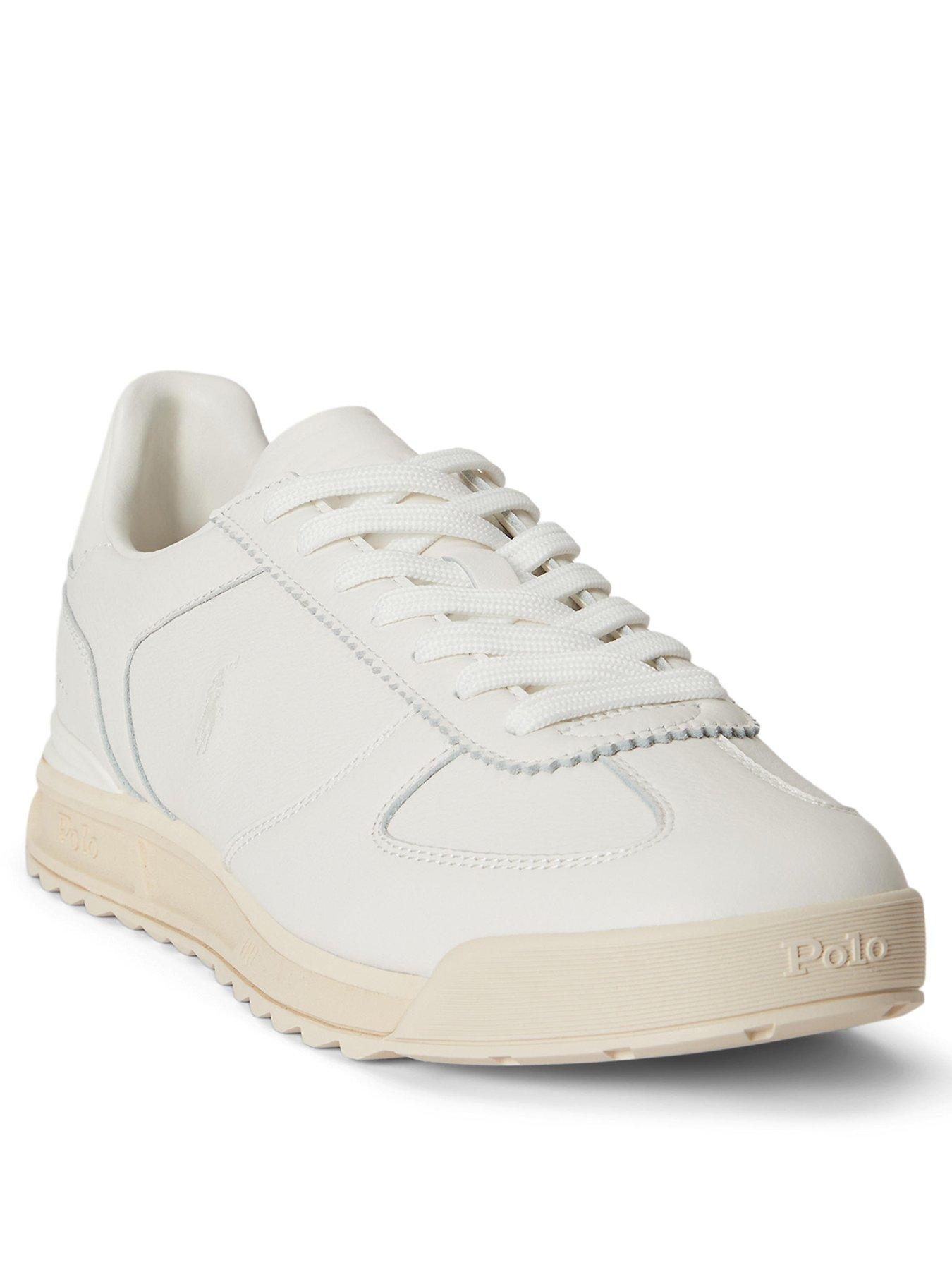 Image 2 of 4 of Polo Ralph Lauren Polo Ralph Lauren Varick Leather Trainers