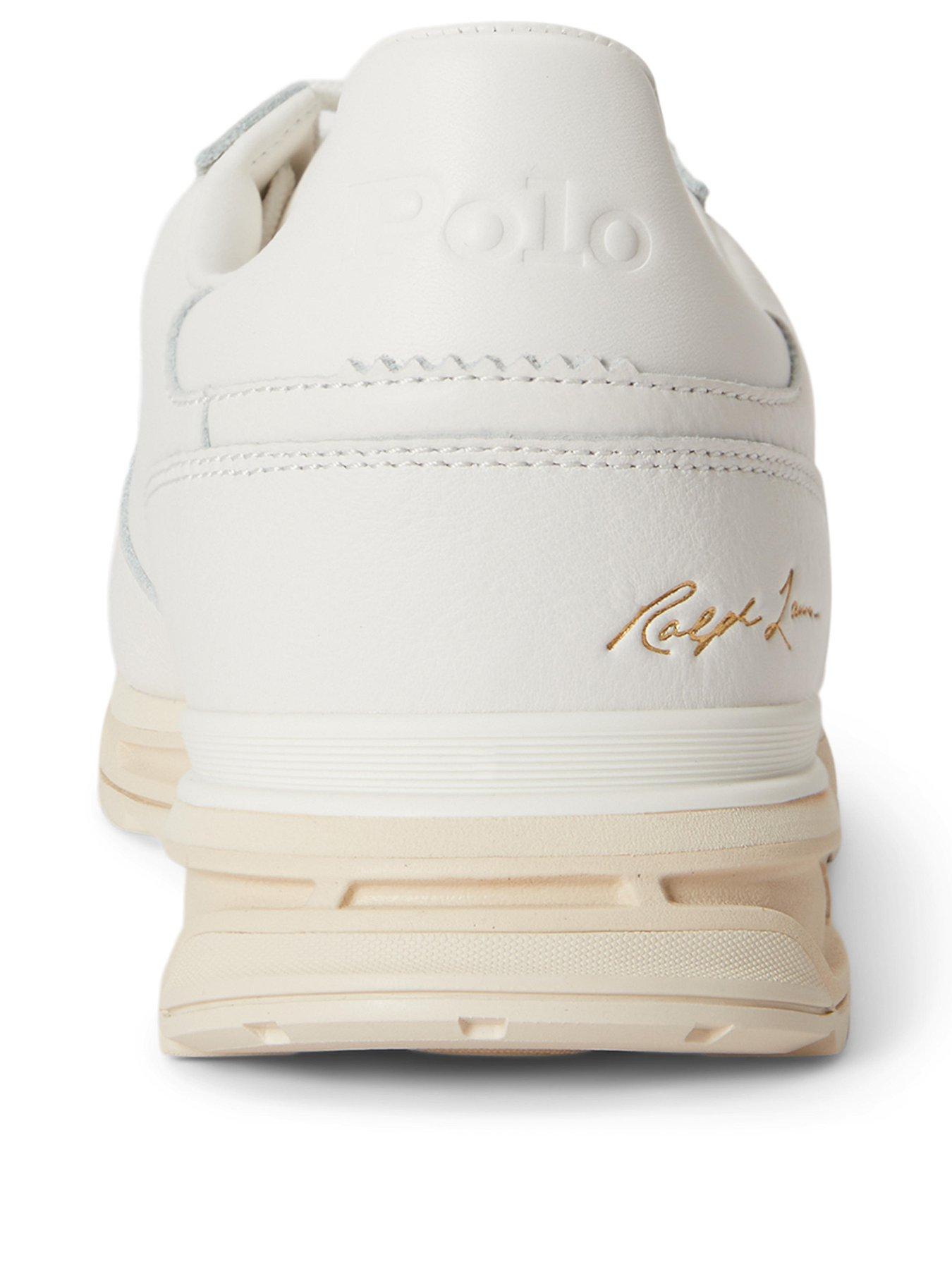 Image 3 of 4 of Polo Ralph Lauren Polo Ralph Lauren Varick Leather Trainers