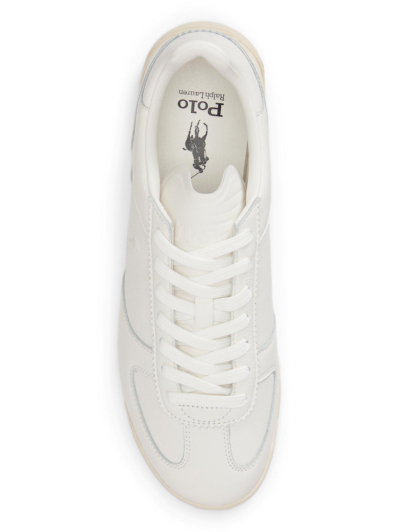 Image 4 of 4 of Polo Ralph Lauren Polo Ralph Lauren Varick Leather Trainers