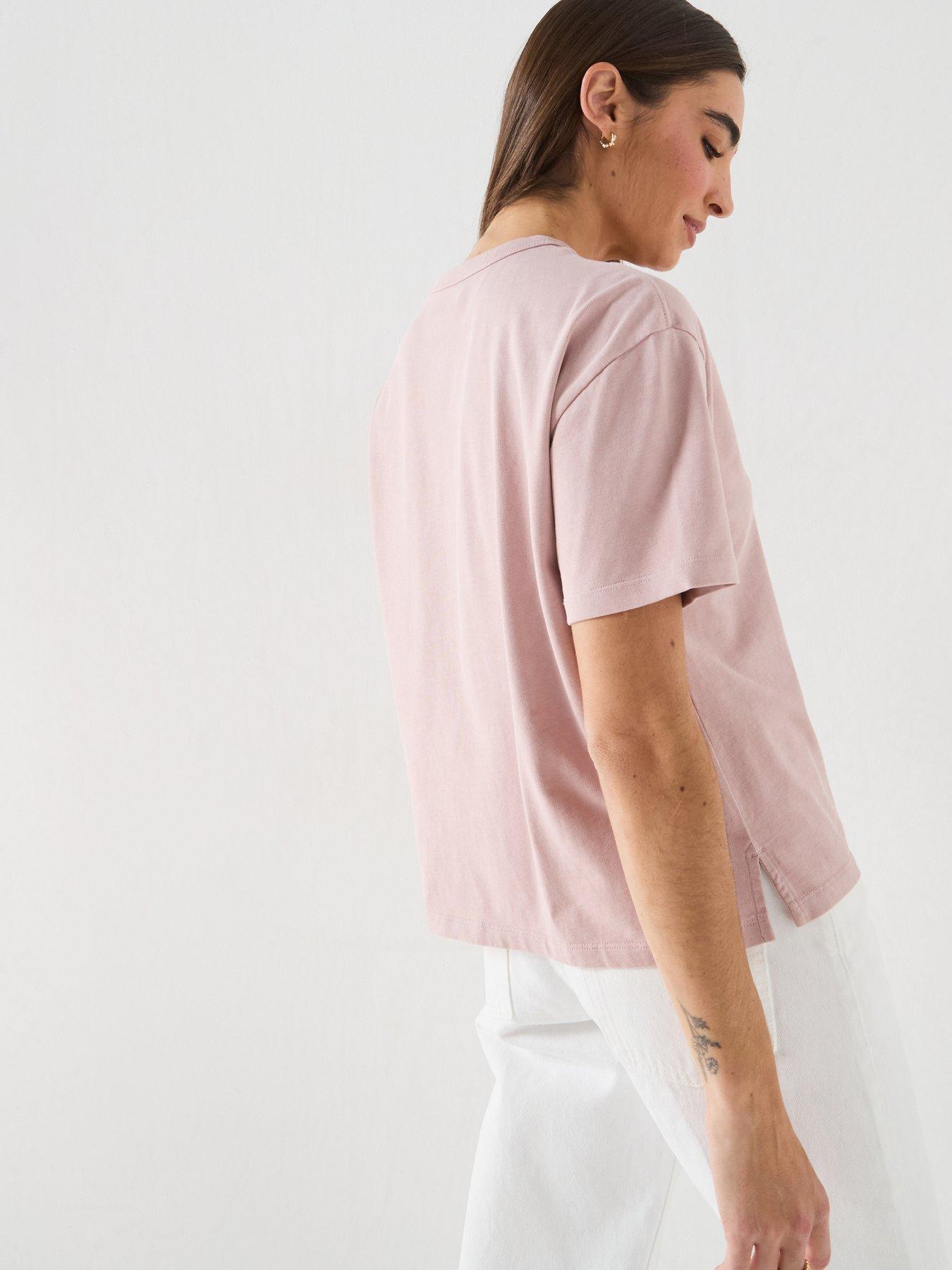Image 2 of 6 of Levi's Lace Arch Logo Vintage T-Shirt - Lilac Haze