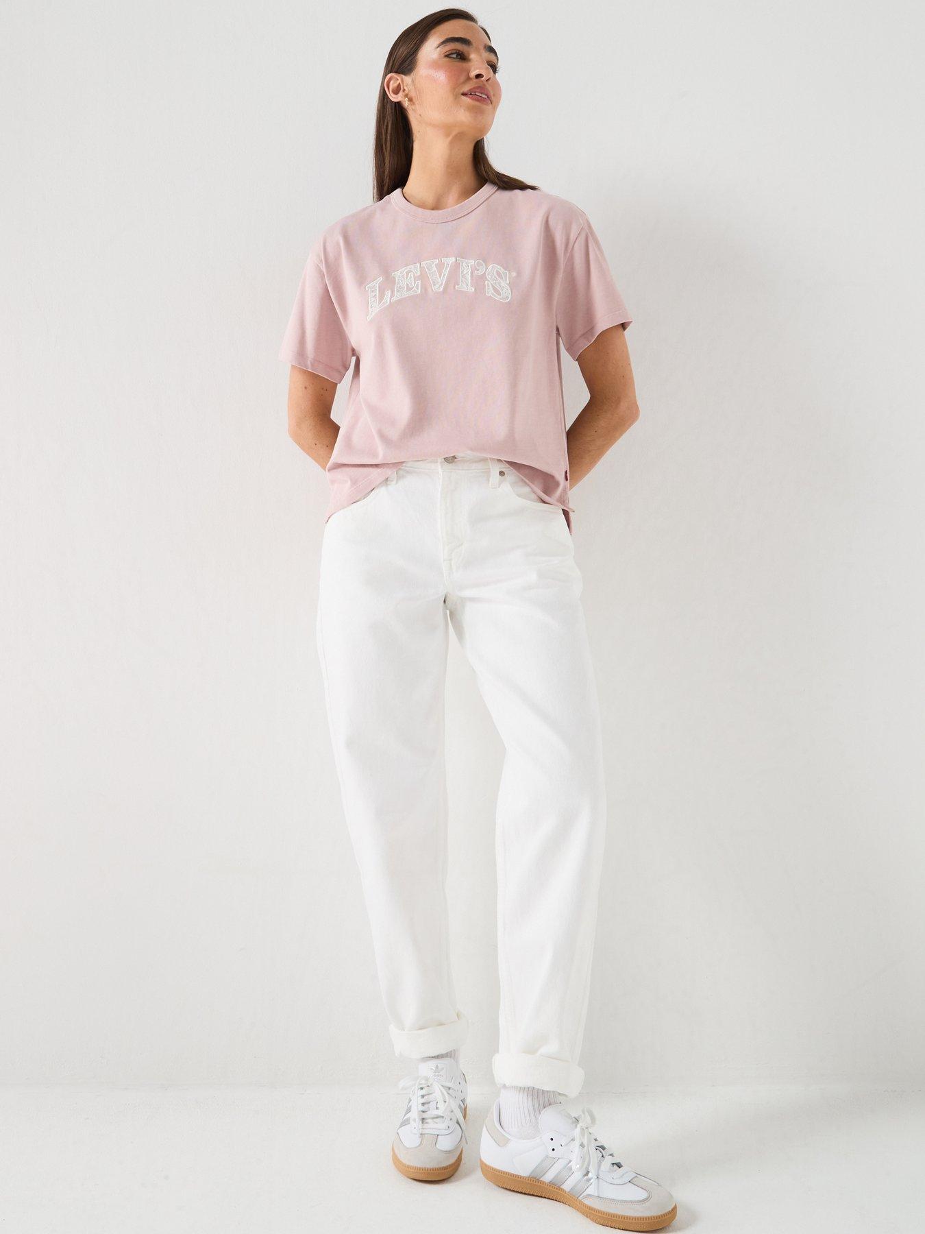 Image 3 of 6 of Levi's Lace Arch Logo Vintage T-Shirt - Lilac Haze
