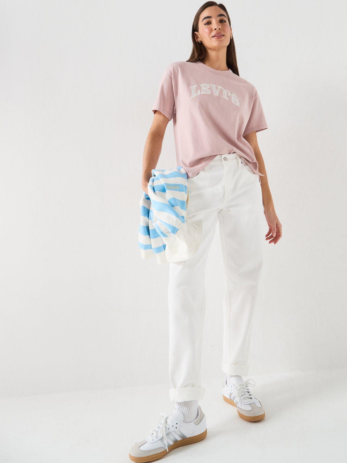 Image 5 of 6 of Levi's Lace Arch Logo Vintage T-Shirt - Lilac Haze
