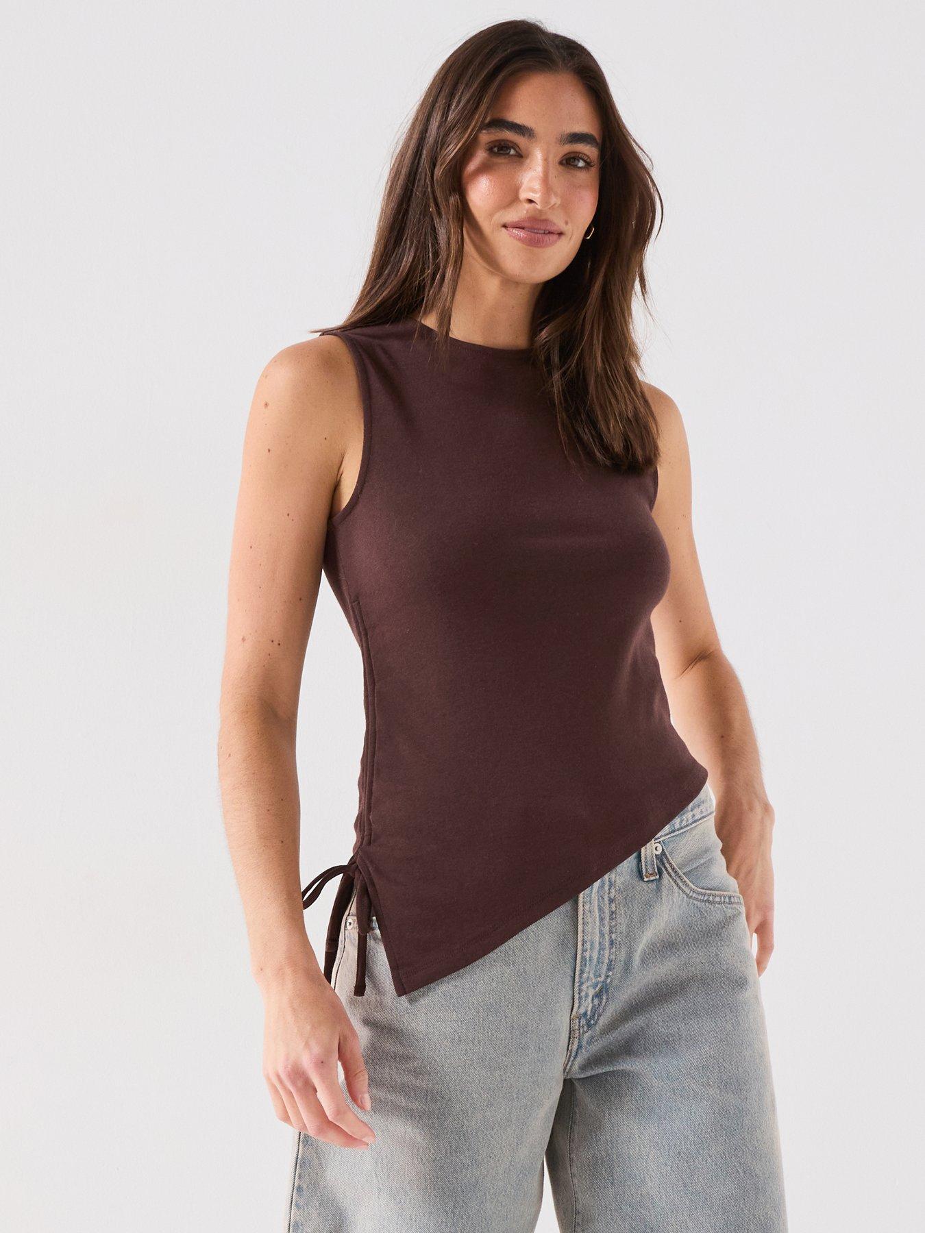 Levi's Alila Asymmetrical Top - Brown