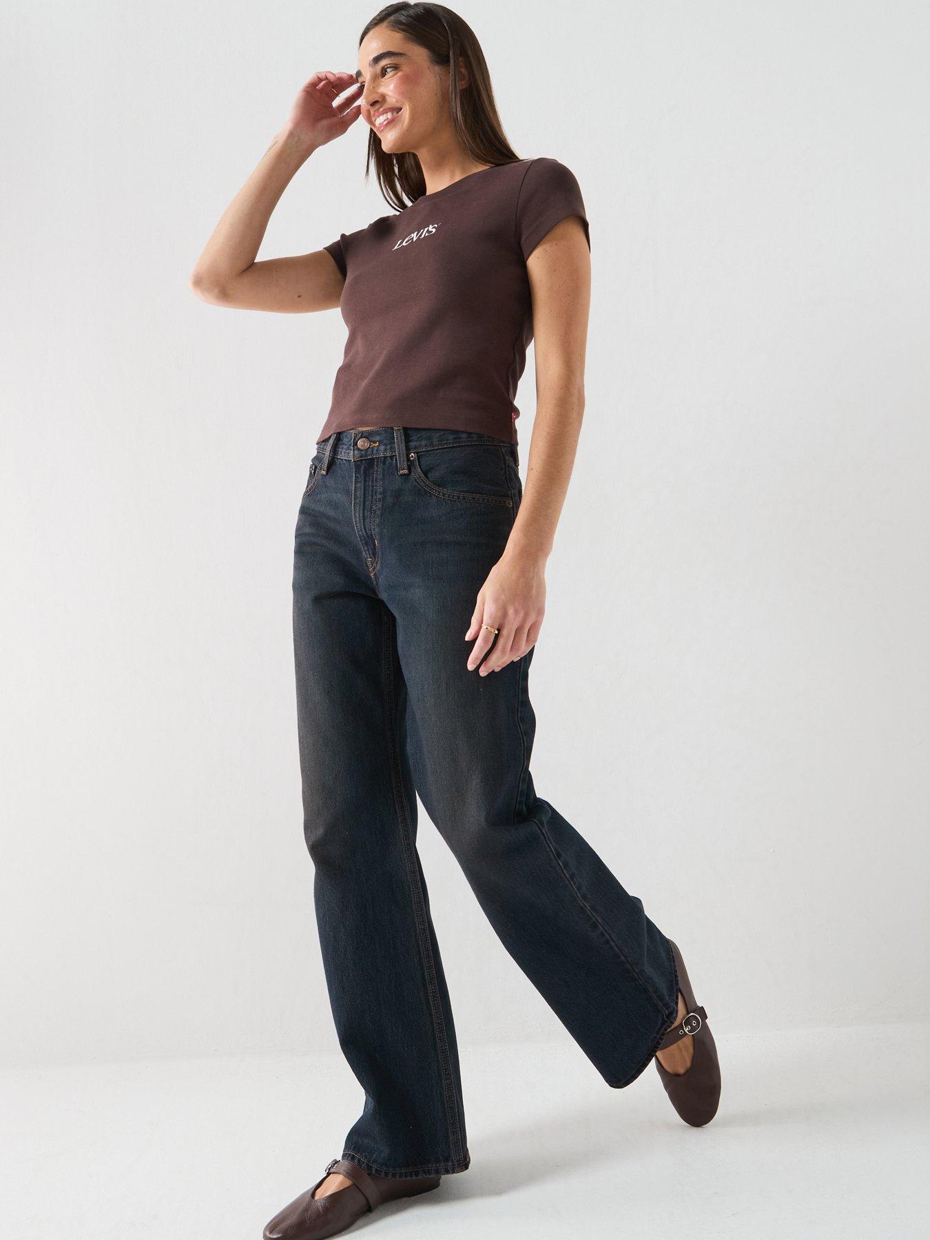 Image 5 of 6 of Levi's Middy Loose Bootcut Jeans - Double Brewed Psk