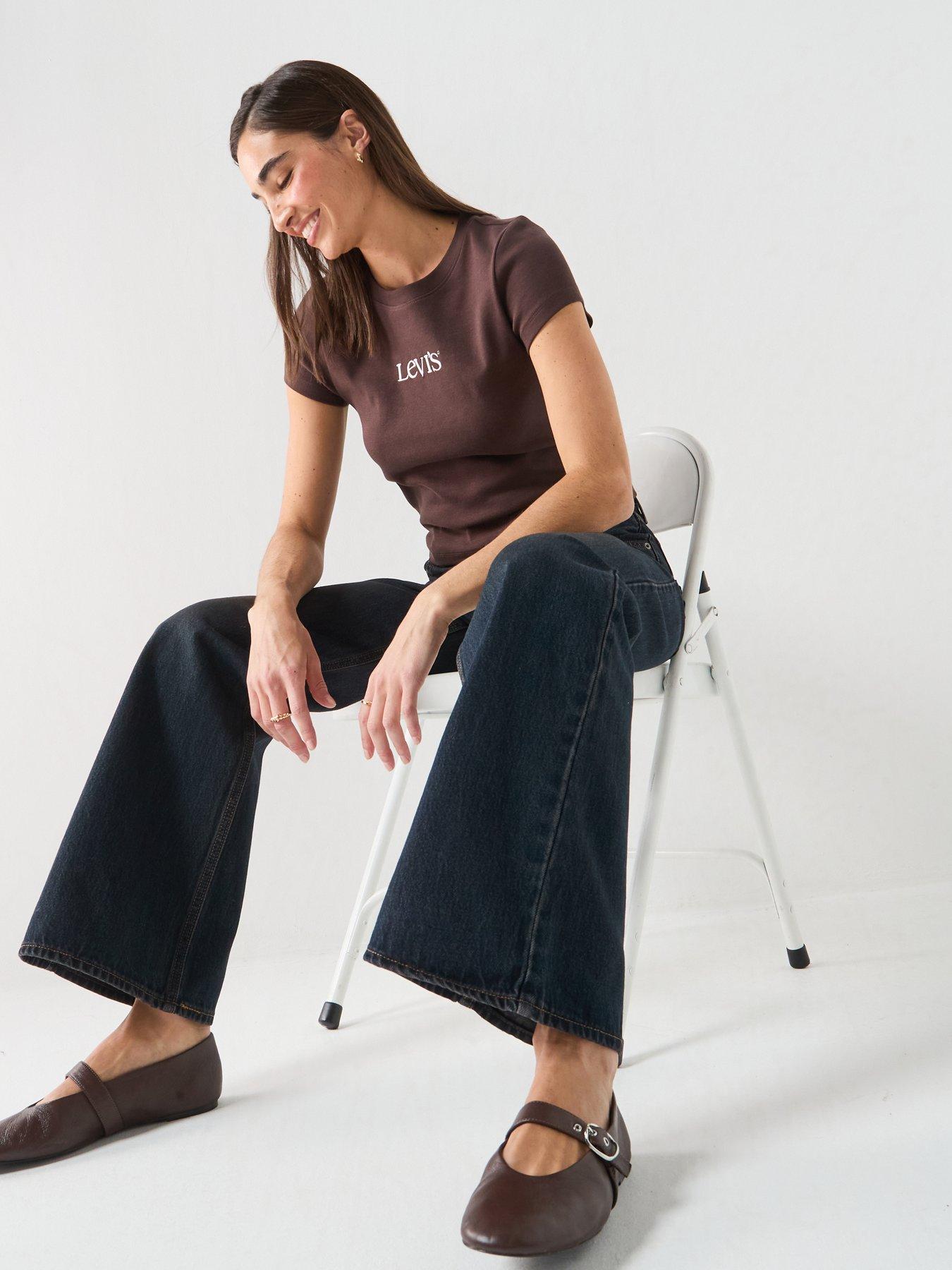 Image 6 of 6 of Levi's Middy Loose Bootcut Jeans - Double Brewed Psk