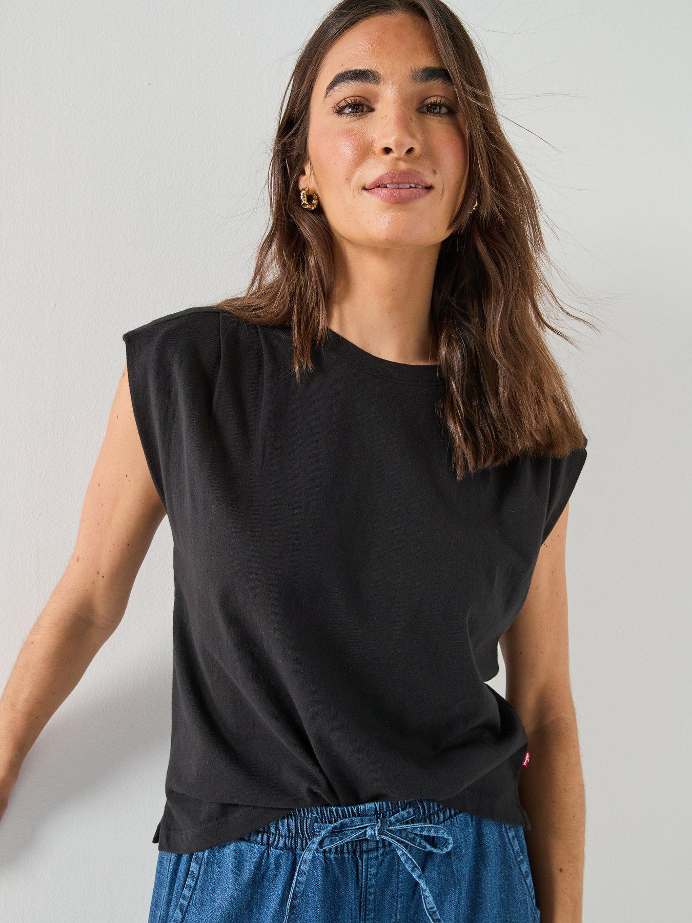 Levi's Round Neck Tank Top - Black