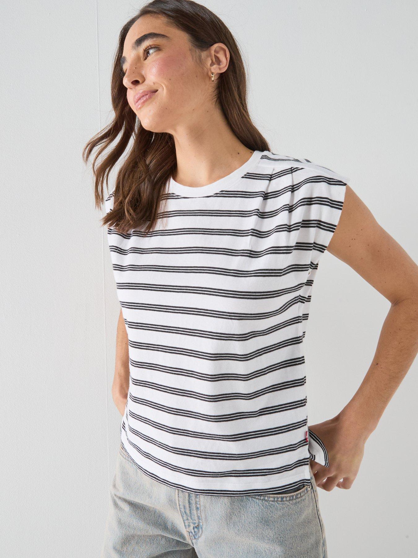 Levi's Crew Neck Tank Top - White