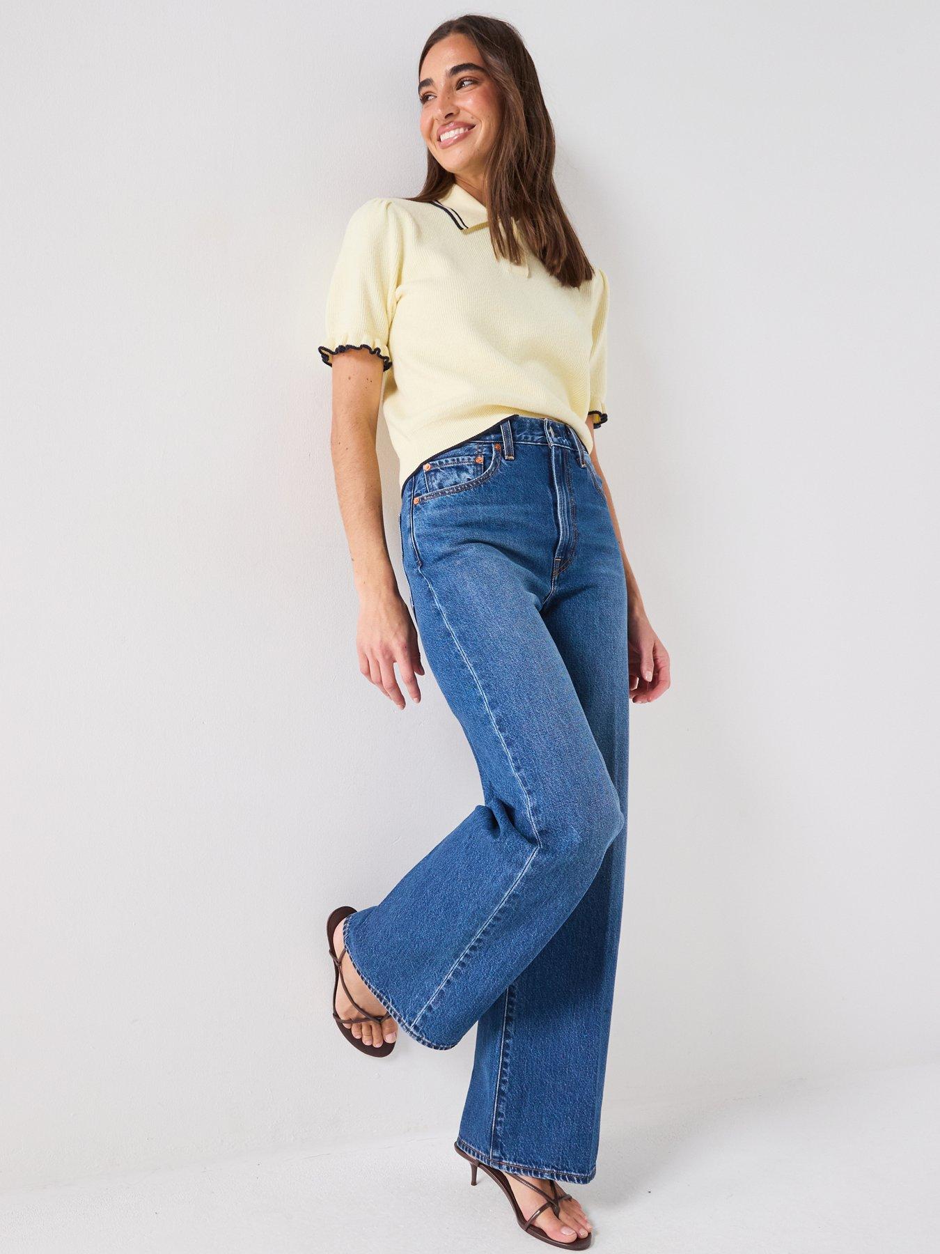 Image 3 of 6 of Levi's Super Soft Summer Short Sleeve Polo Shirt - Yellow