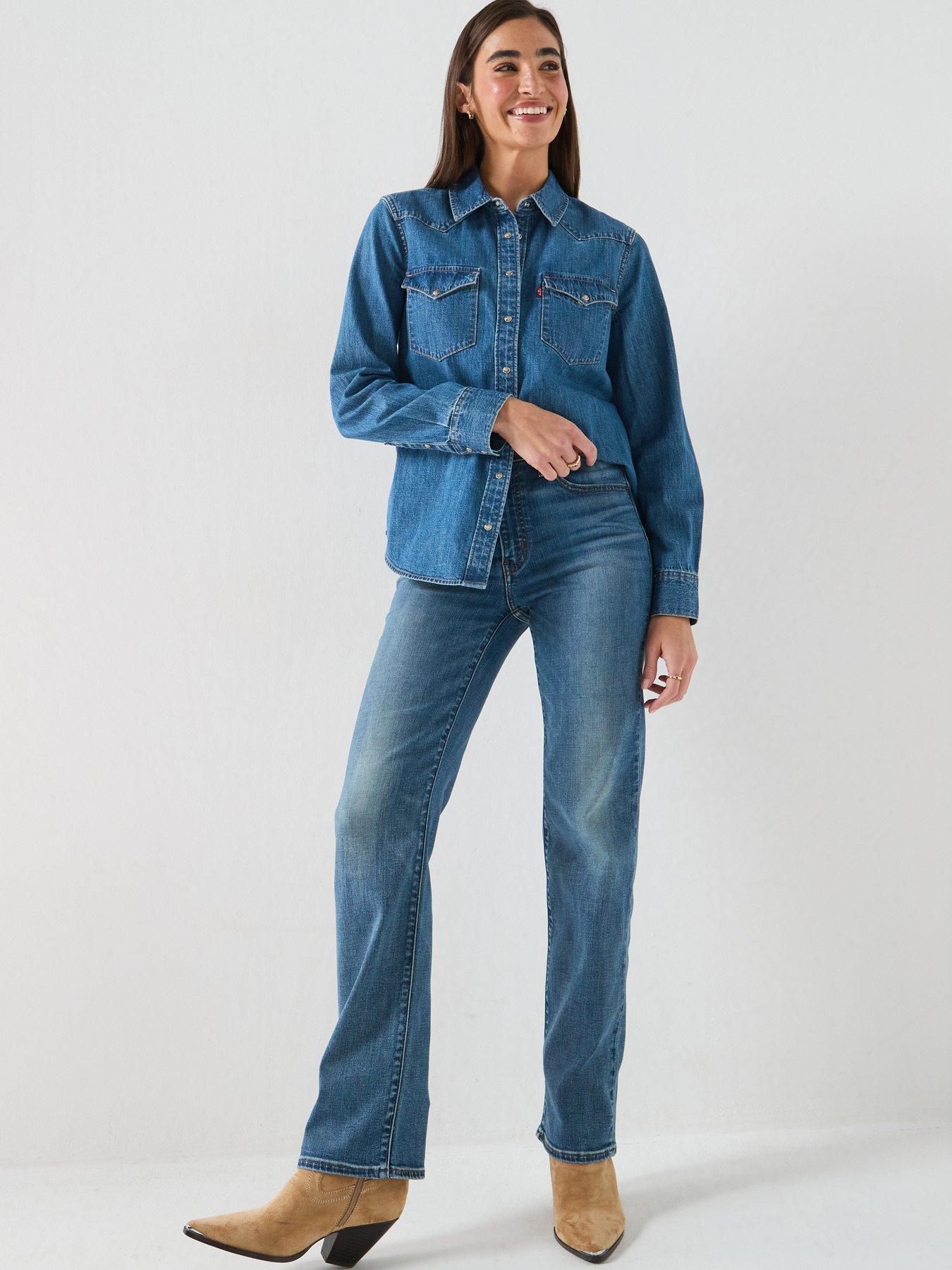 Image 3 of 6 of Levi's Heritage Western Denim Shirt