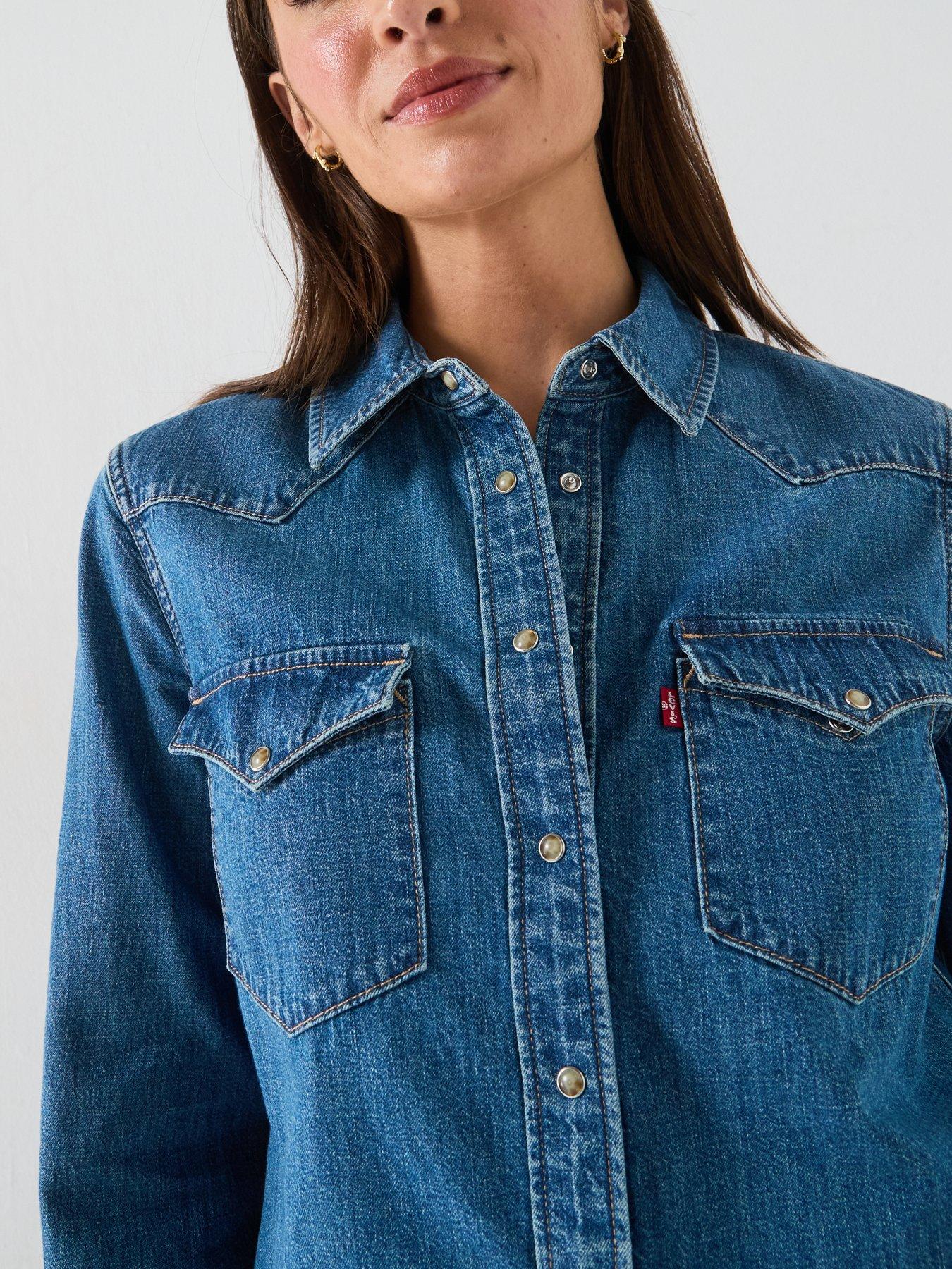 Image 4 of 6 of Levi's Heritage Western Denim Shirt