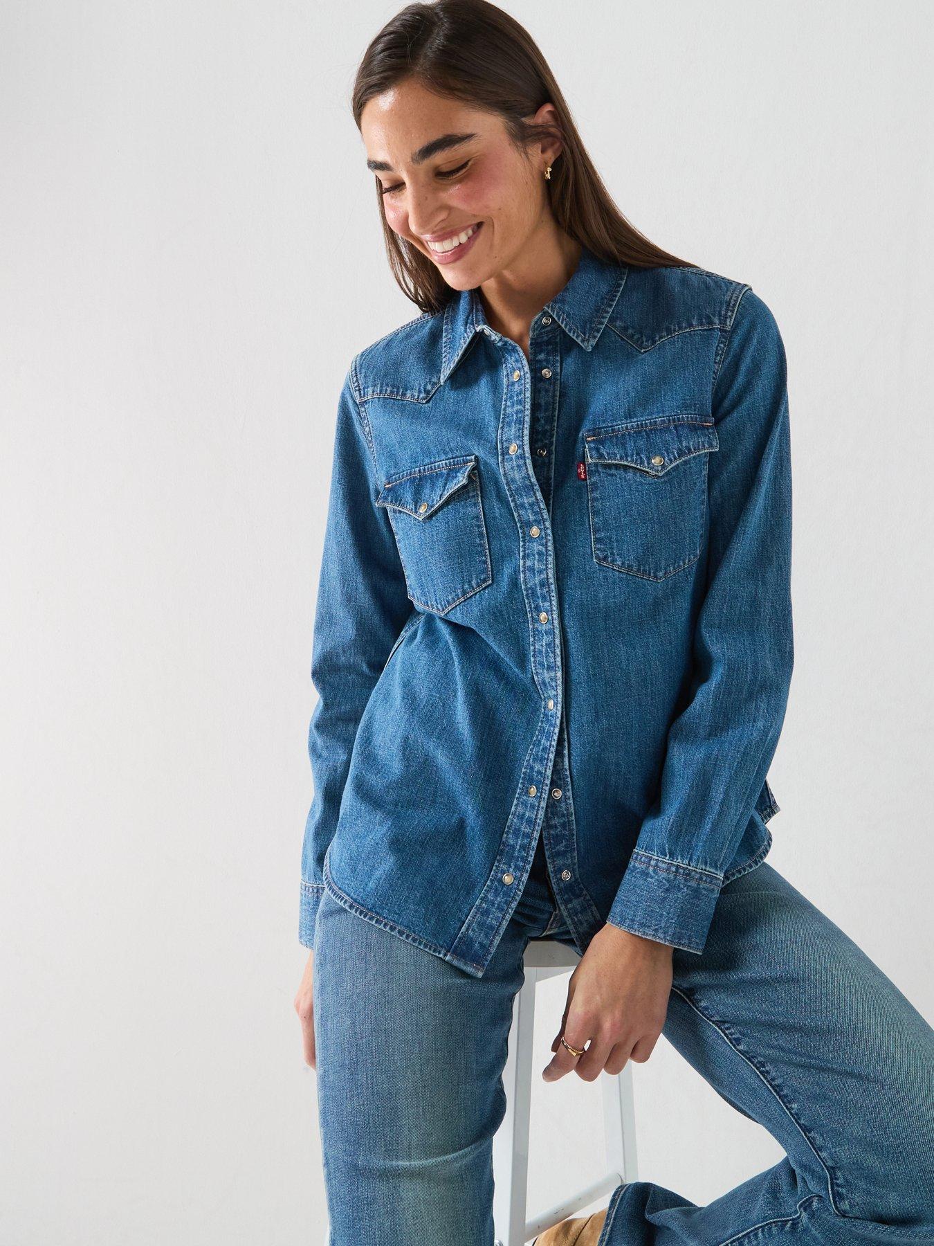 Image 5 of 6 of Levi's Heritage Western Denim Shirt