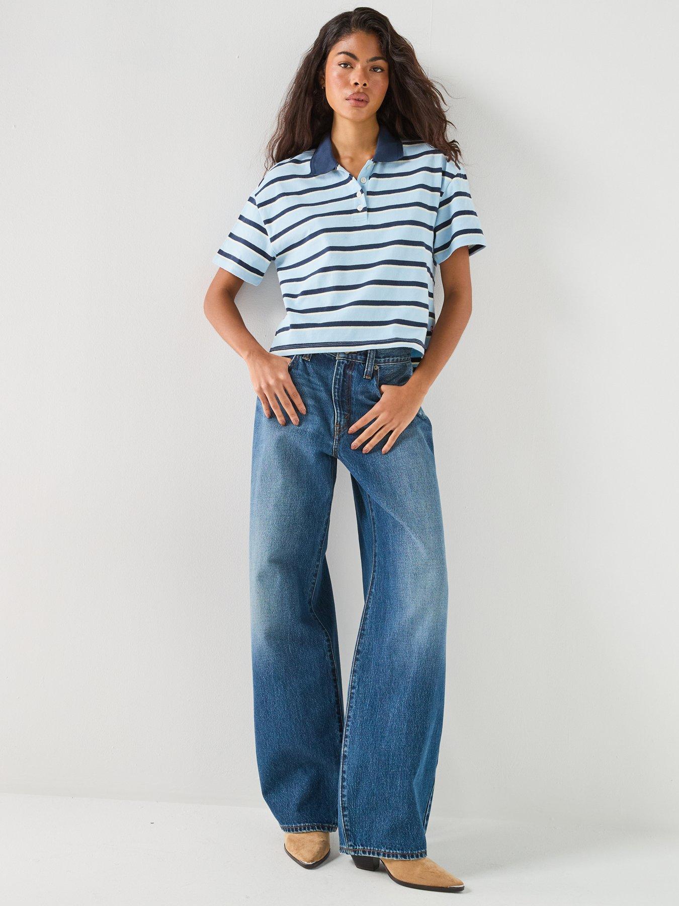 Image 3 of 6 of Levi's Middy Balloon Fit Jeans - Fixed Down