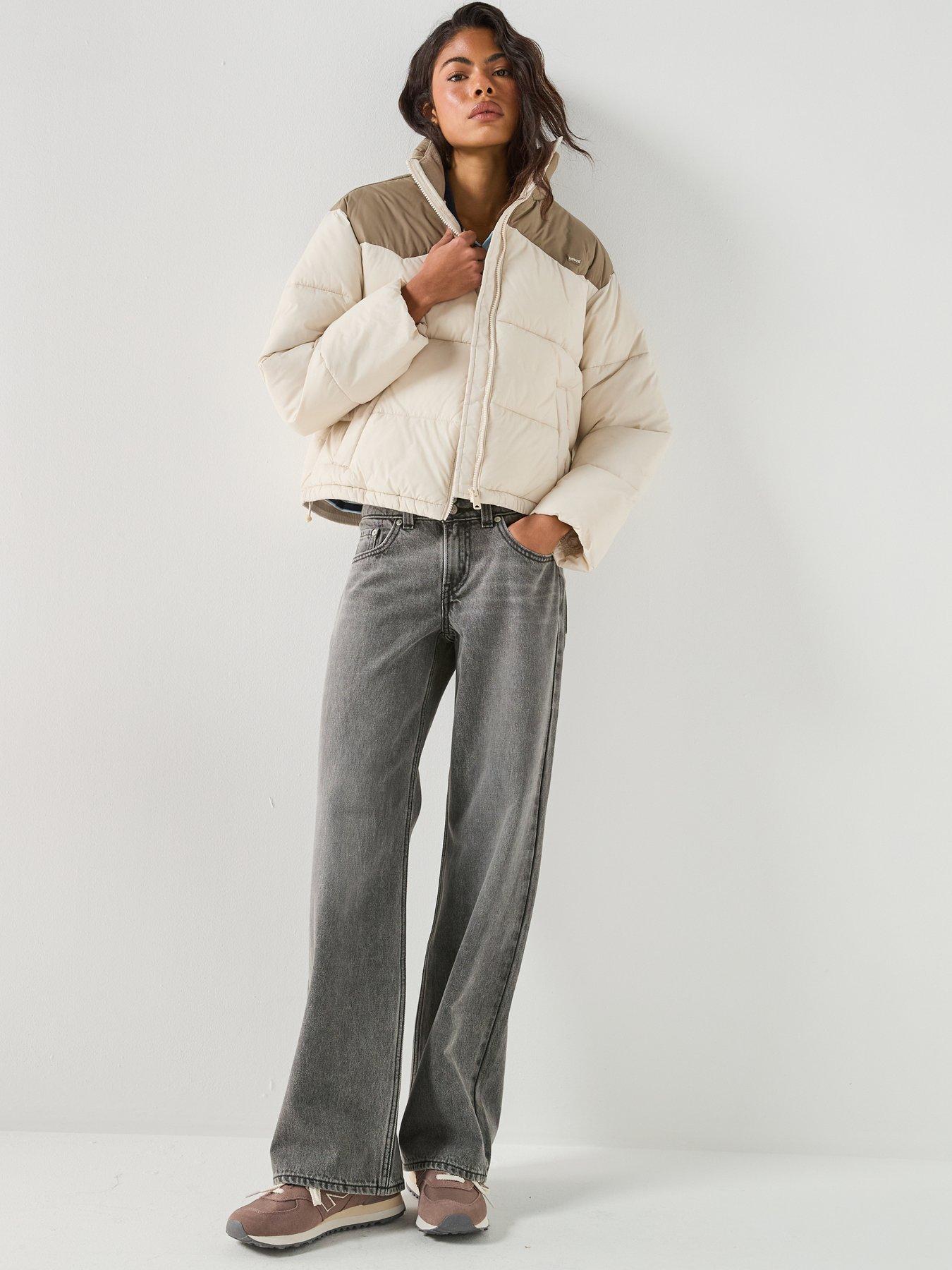 Image 3 of 6 of Levi's Palmer Puffer Jacket - Beige