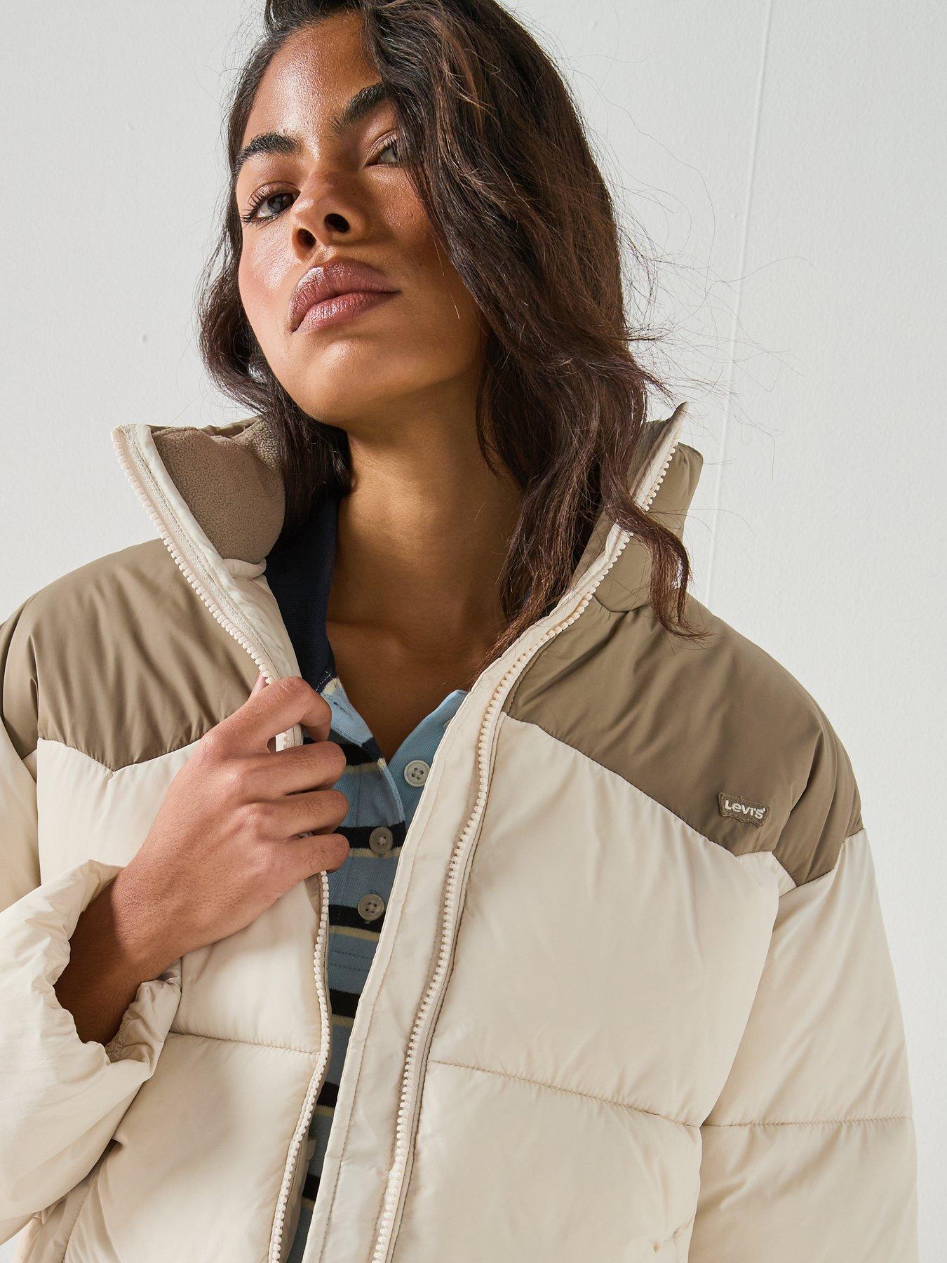 Image 5 of 6 of Levi's Palmer Puffer Jacket - Beige