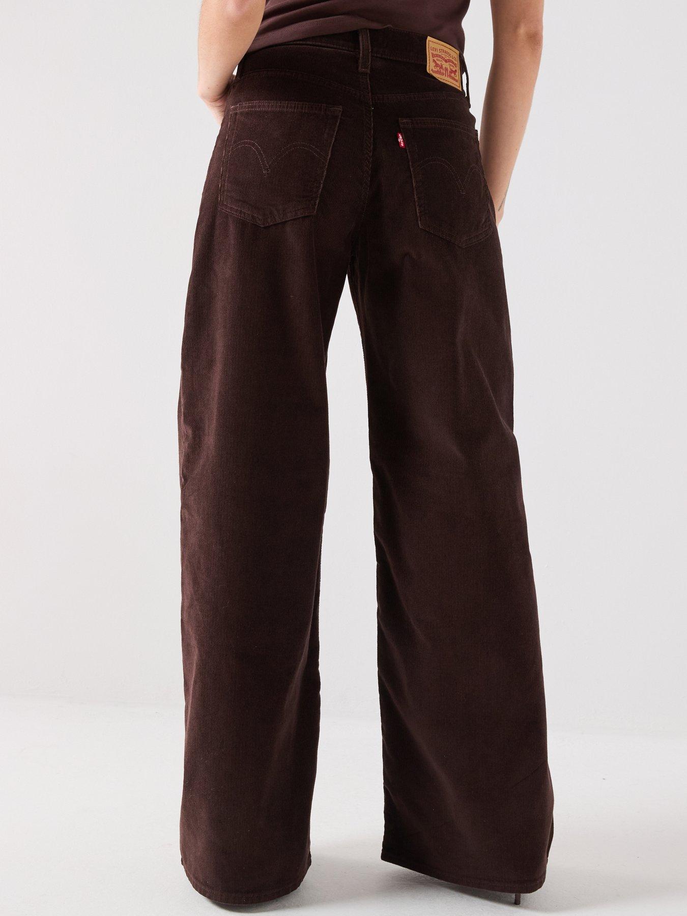Image 2 of 6 of Levi's Middy Wide Leg Jeans - Java