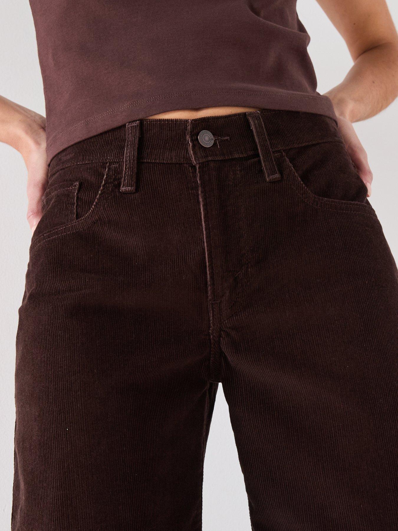 Image 4 of 6 of Levi's Middy Wide Leg Jeans - Java