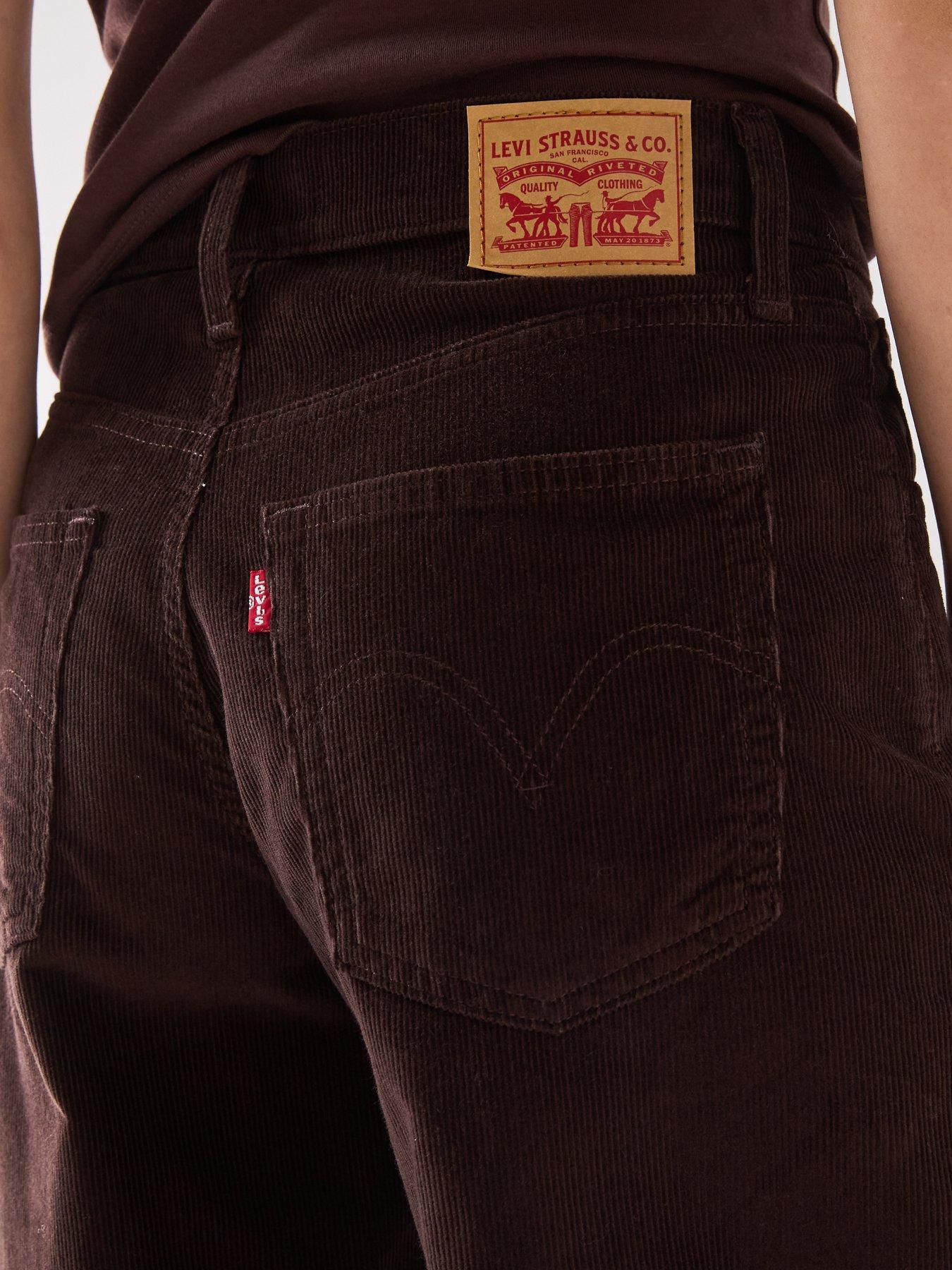 Image 5 of 6 of Levi's Middy Wide Leg Jeans - Java