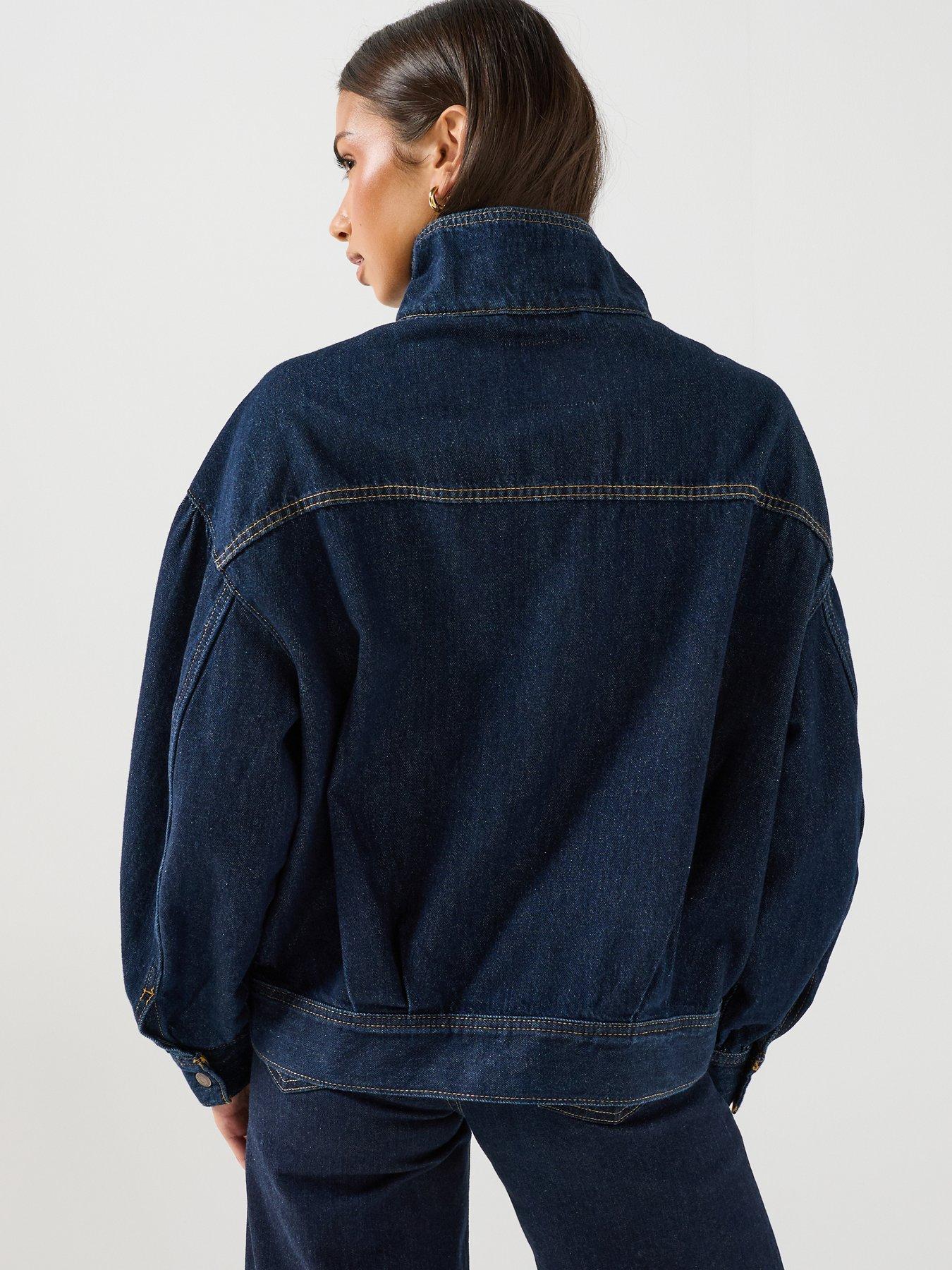 Image 2 of 6 of Levi's Levis T3 Blouson Funnel Neck Trucker Jacket - Shade