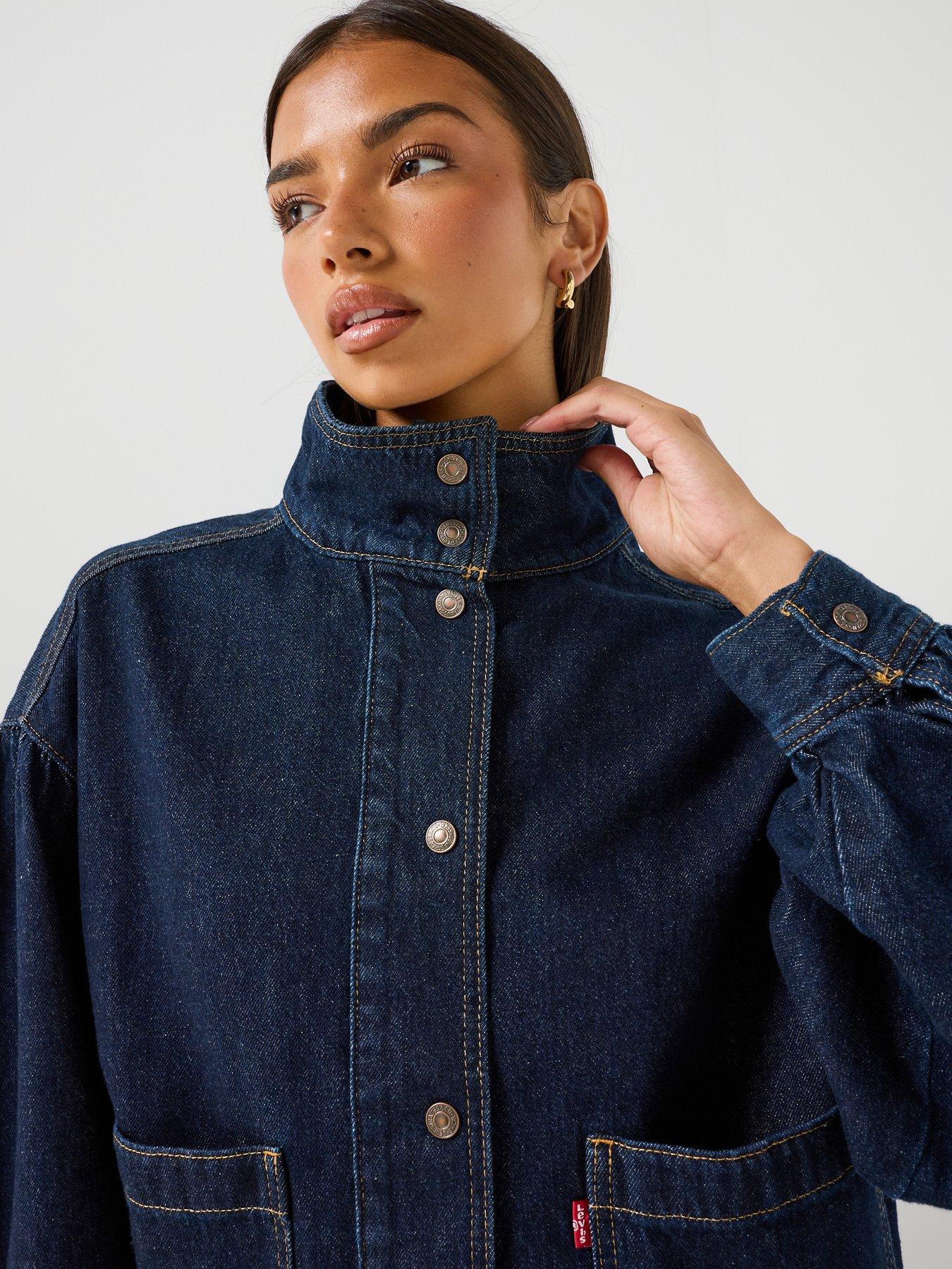 Image 5 of 6 of Levi's Levis T3 Blouson Funnel Neck Trucker Jacket - Shade