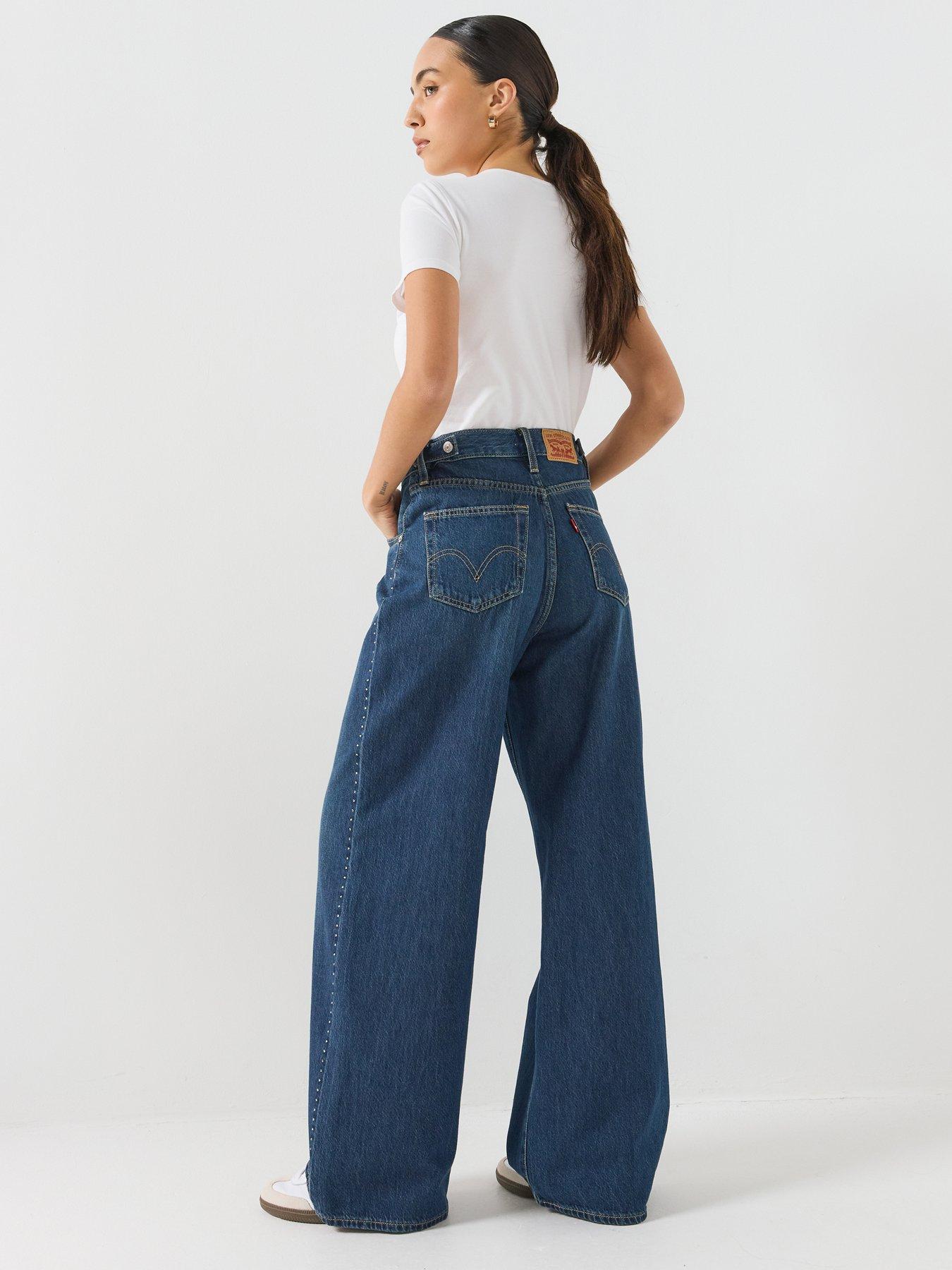 Image 2 of 6 of Levi's Cinch Baggy Fit Jeans - Dizzy Dazzle