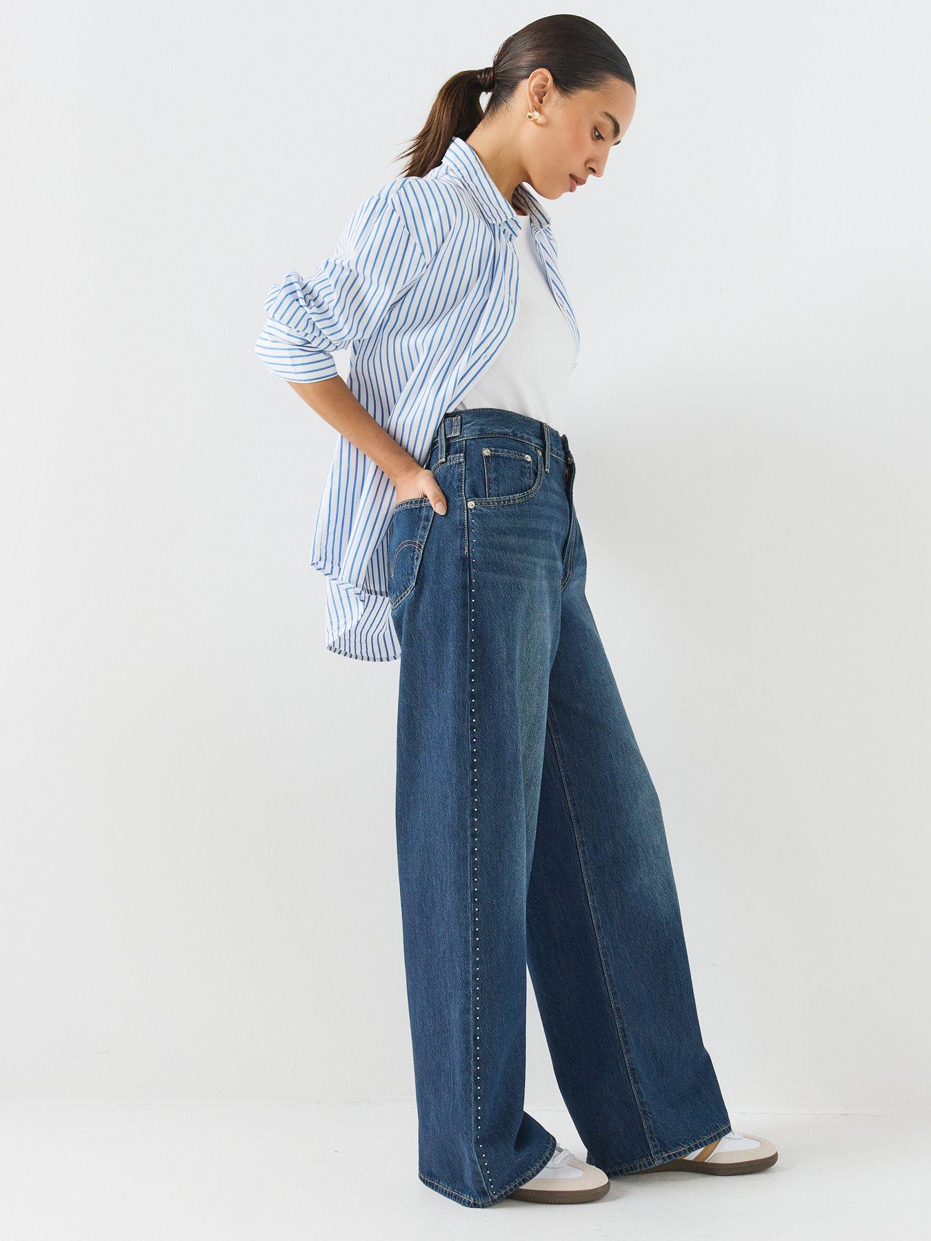 Image 3 of 6 of Levi's Cinch Baggy Fit Jeans - Dizzy Dazzle