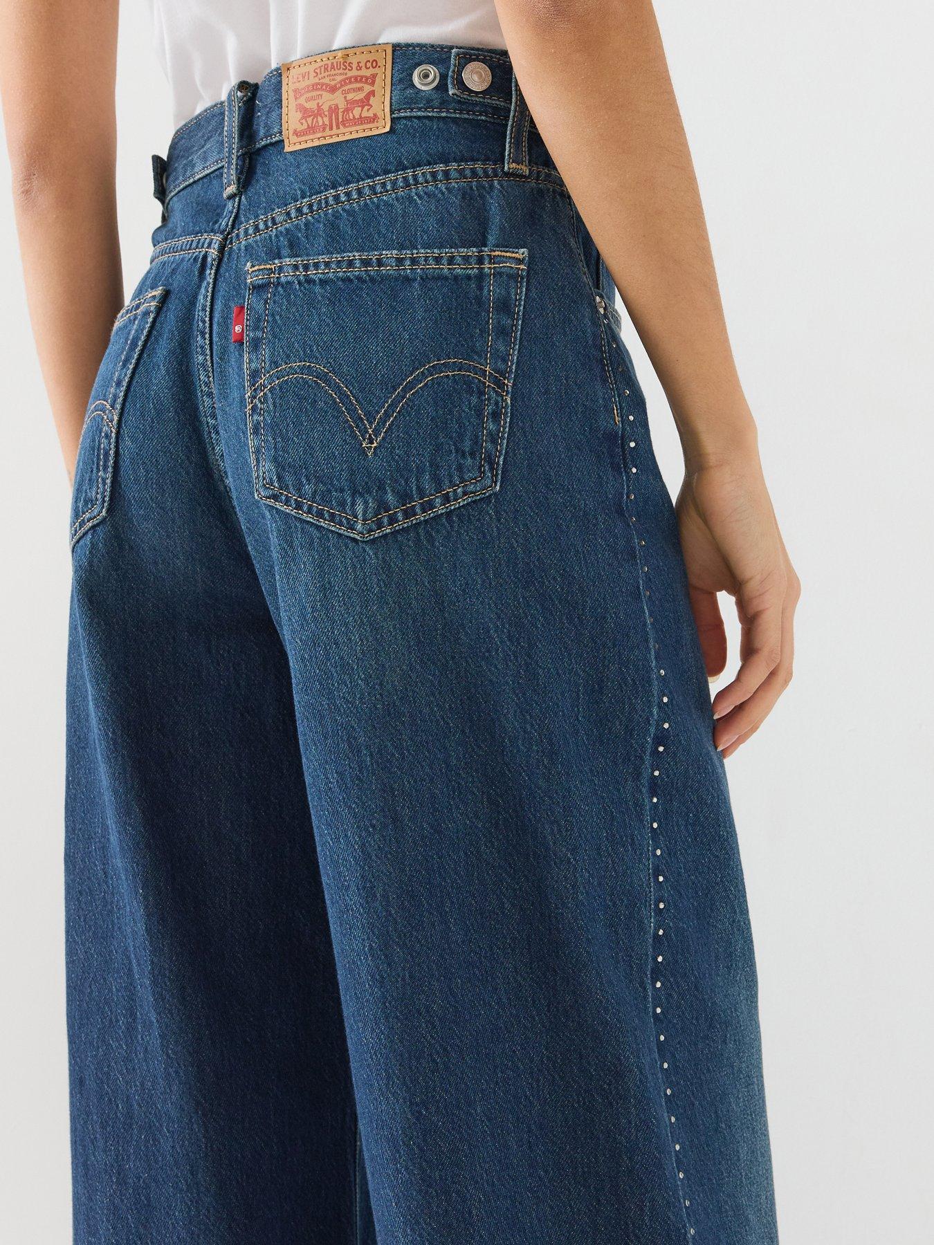 Image 4 of 6 of Levi's Cinch Baggy Fit Jeans - Dizzy Dazzle