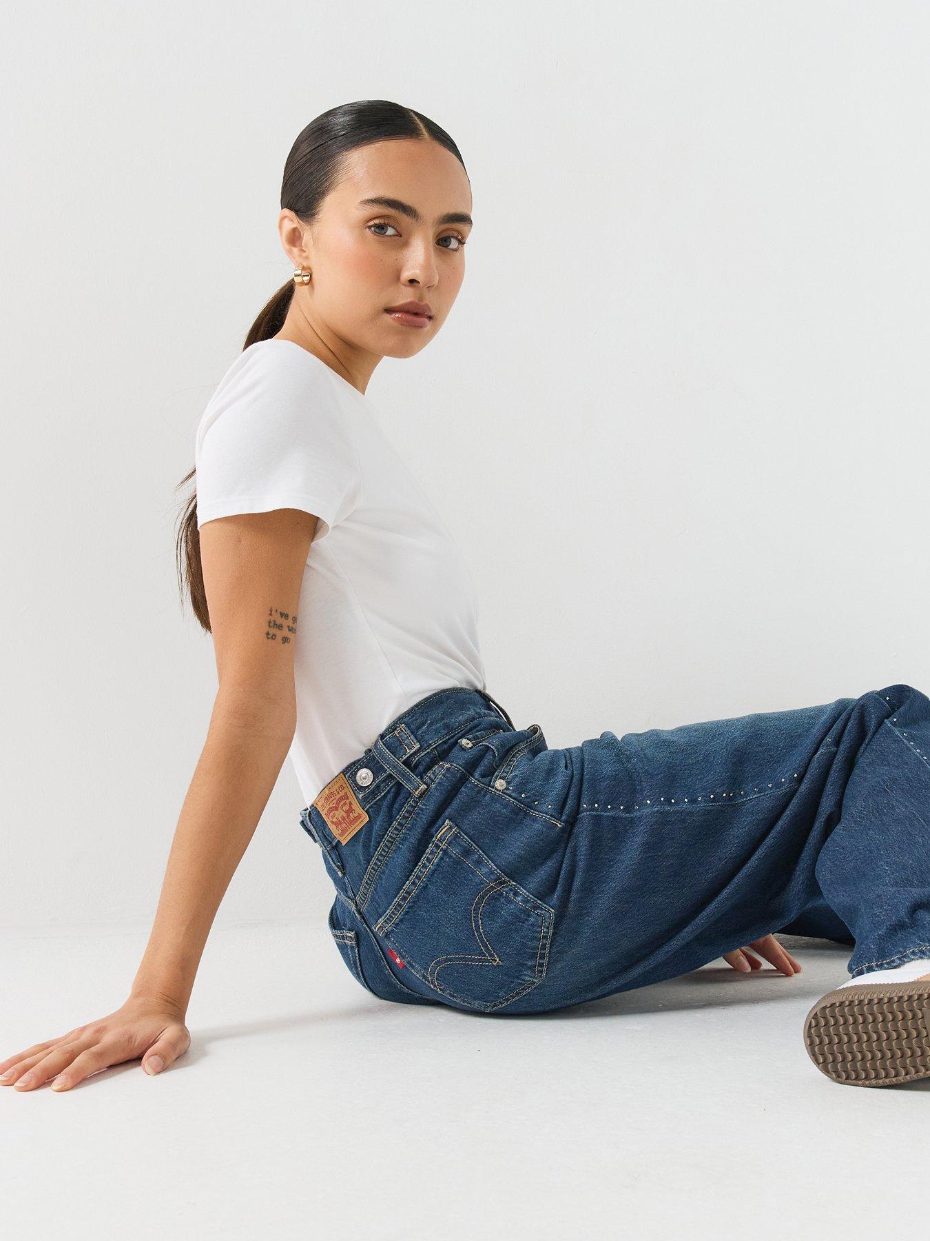Image 5 of 6 of Levi's Cinch Baggy Fit Jeans - Dizzy Dazzle