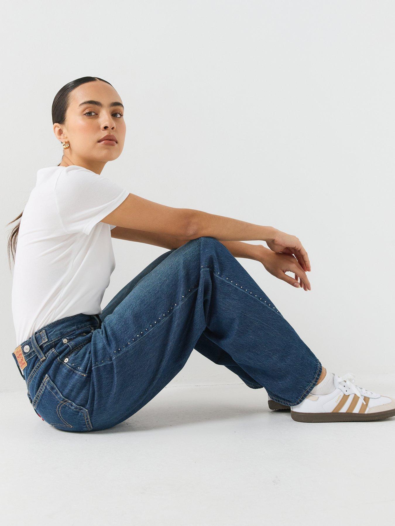 Image 6 of 6 of Levi's Cinch Baggy Fit Jeans - Dizzy Dazzle