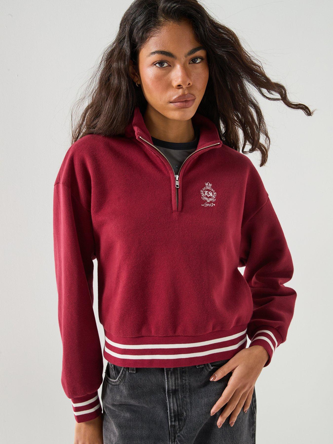 Levi's Graphic Everyday 1/4 Zip - Red