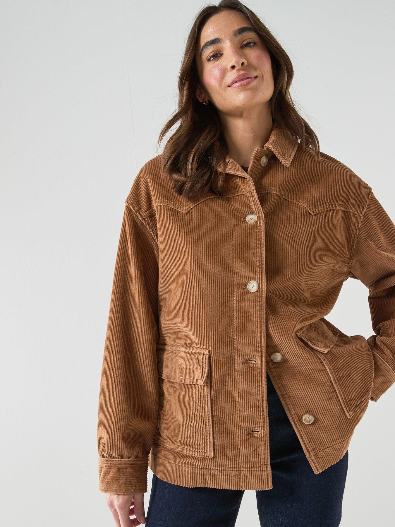 Levi's Demi Cord Shacket - Foxtrot Brown