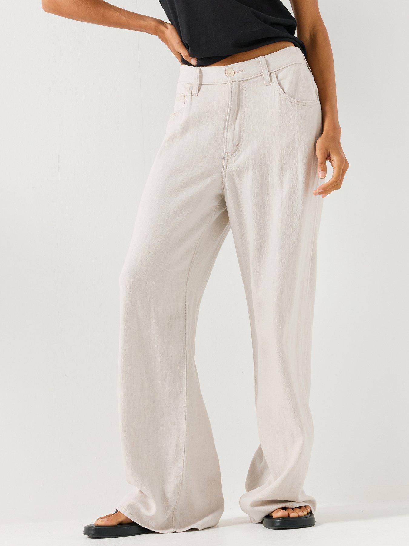 Image 1 of 6 of Levi's Cinch Wide Leg Jeans - Crystal Gray