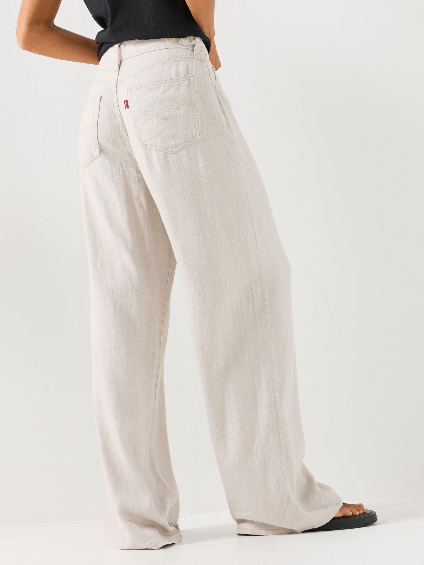 Image 2 of 6 of Levi's Cinch Wide Leg Jeans - Crystal Gray
