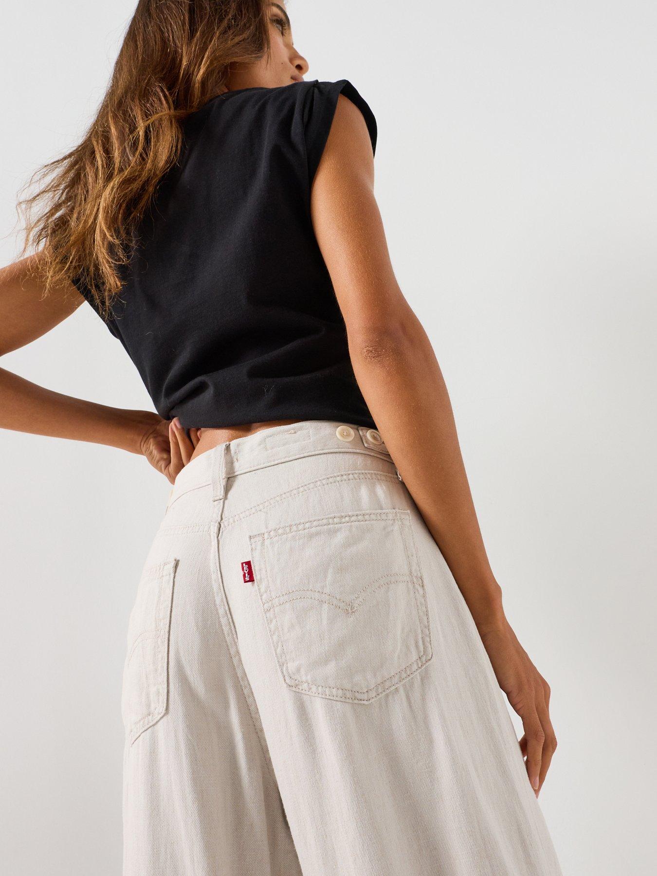 Image 5 of 6 of Levi's Cinch Wide Leg Jeans - Crystal Gray