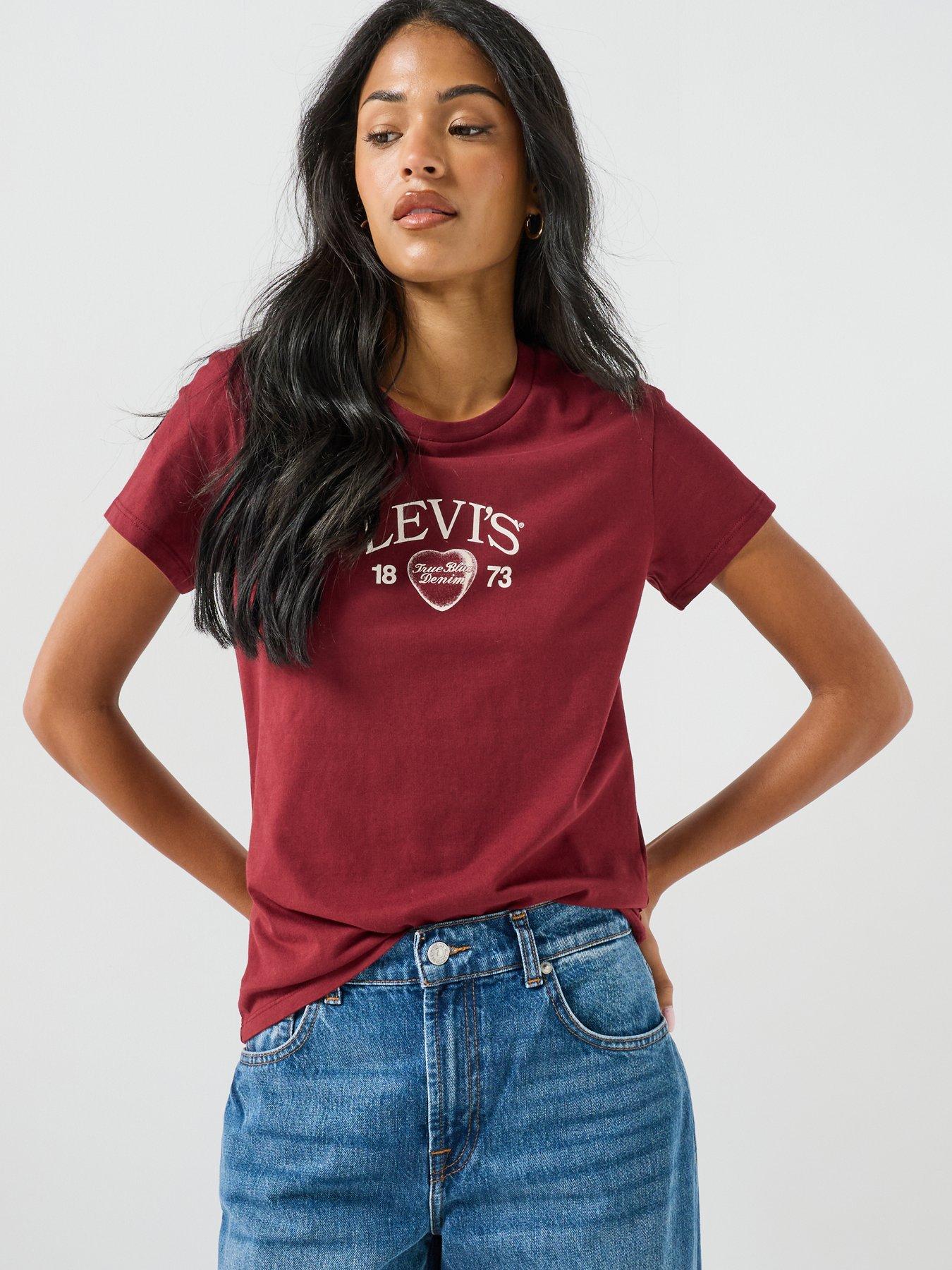 Levi's The Perfect Tee T-Shirt - Red