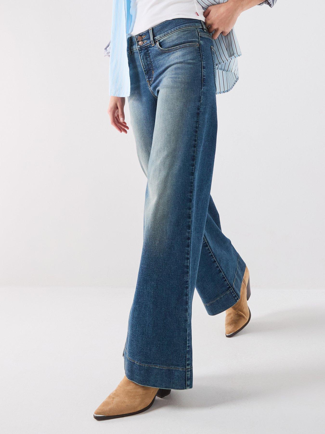 Levi's Tailored Wide Leg Jeans - Blue