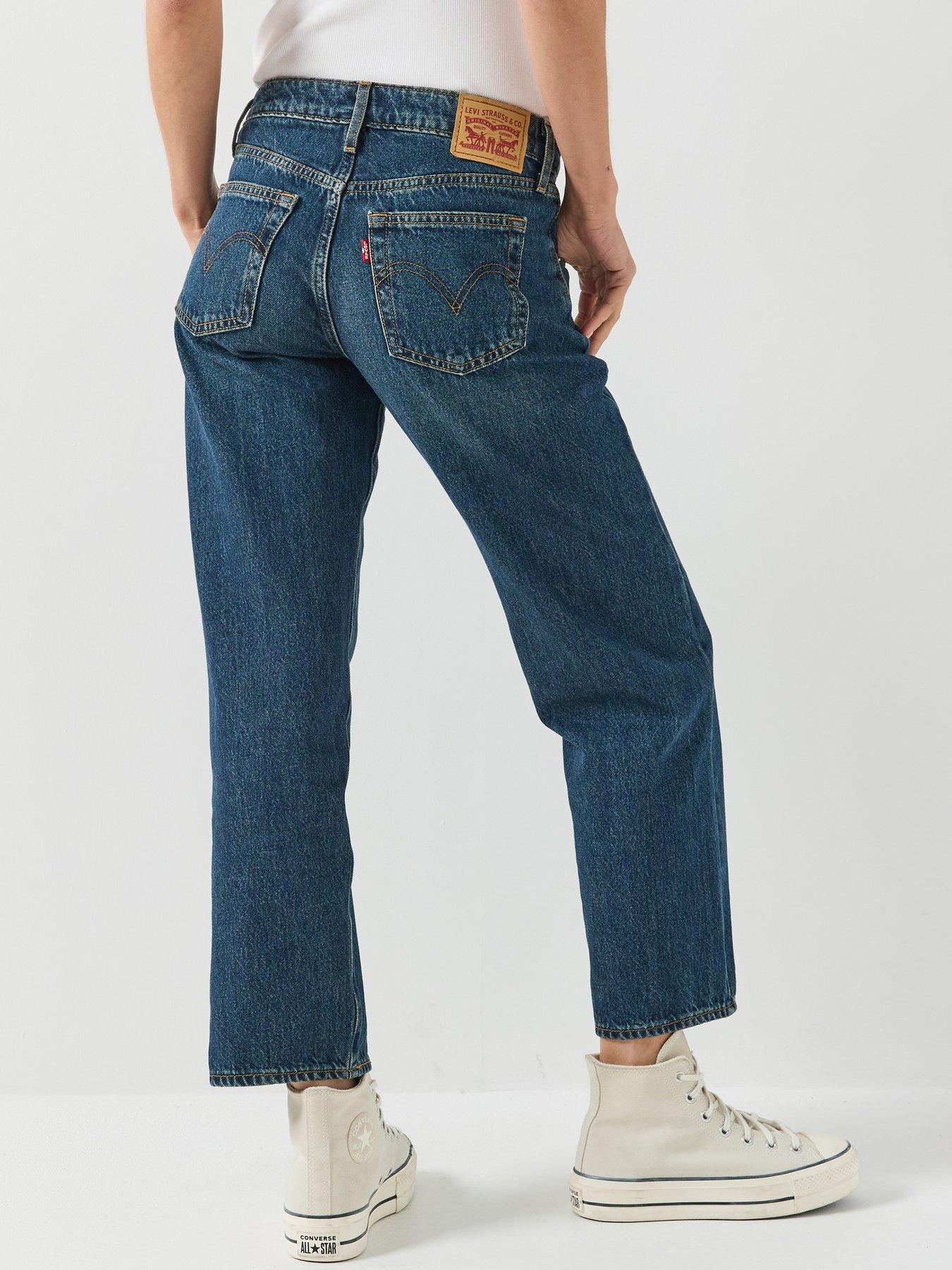 Image 2 of 6 of Levi's Superlow Straight Fit Jeans - Healing Hour
