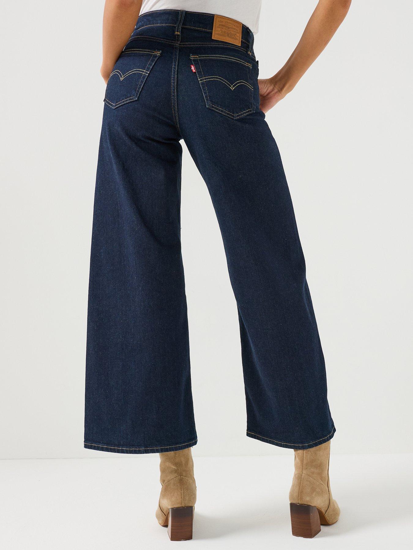 Image 2 of 6 of Levi's 728 High-Rise Wide Leg Jeans - Retro Rinse LB